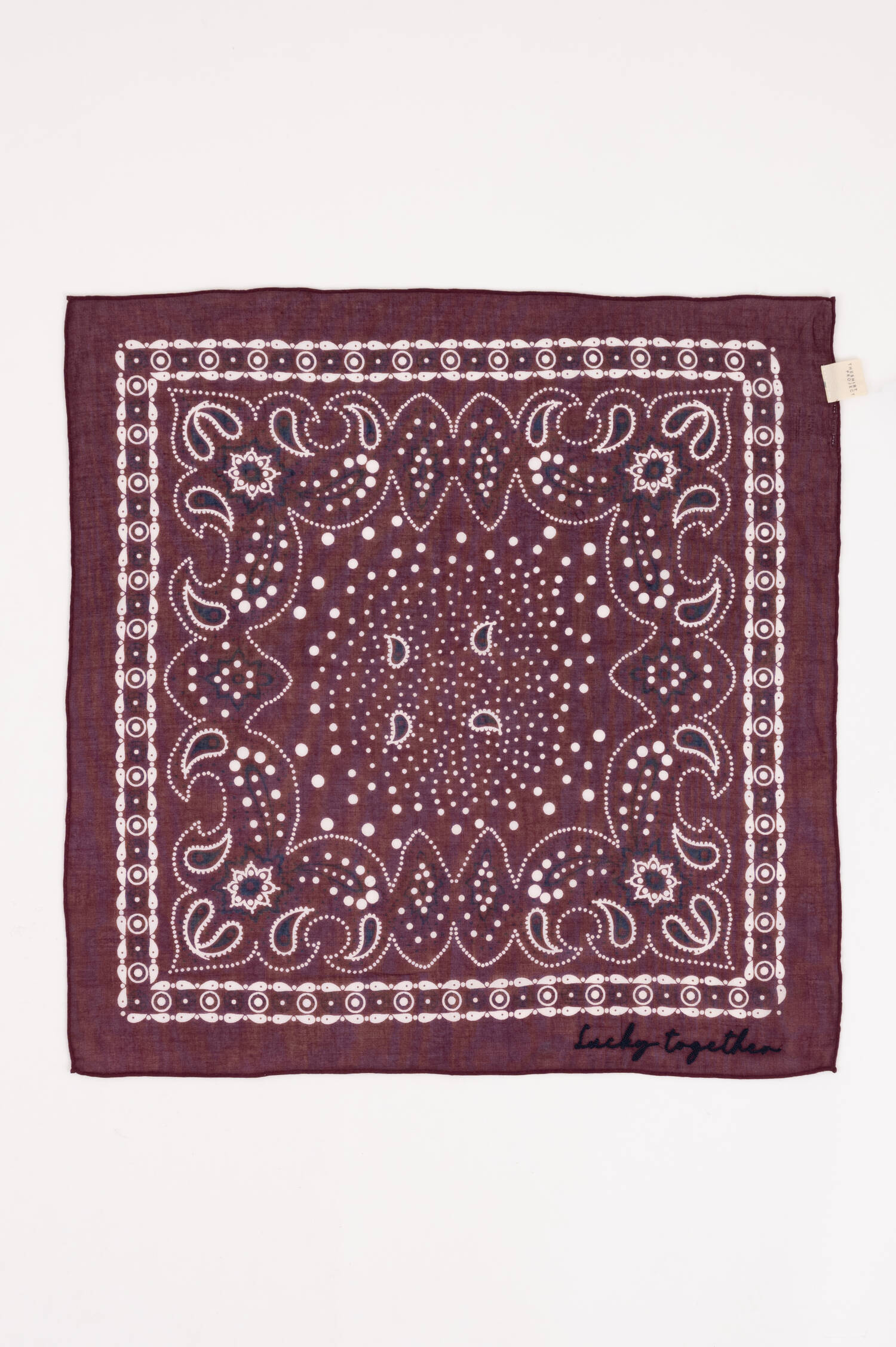 Paisley Tuch in Bordeaux Paisley Tuch in Bordeaux