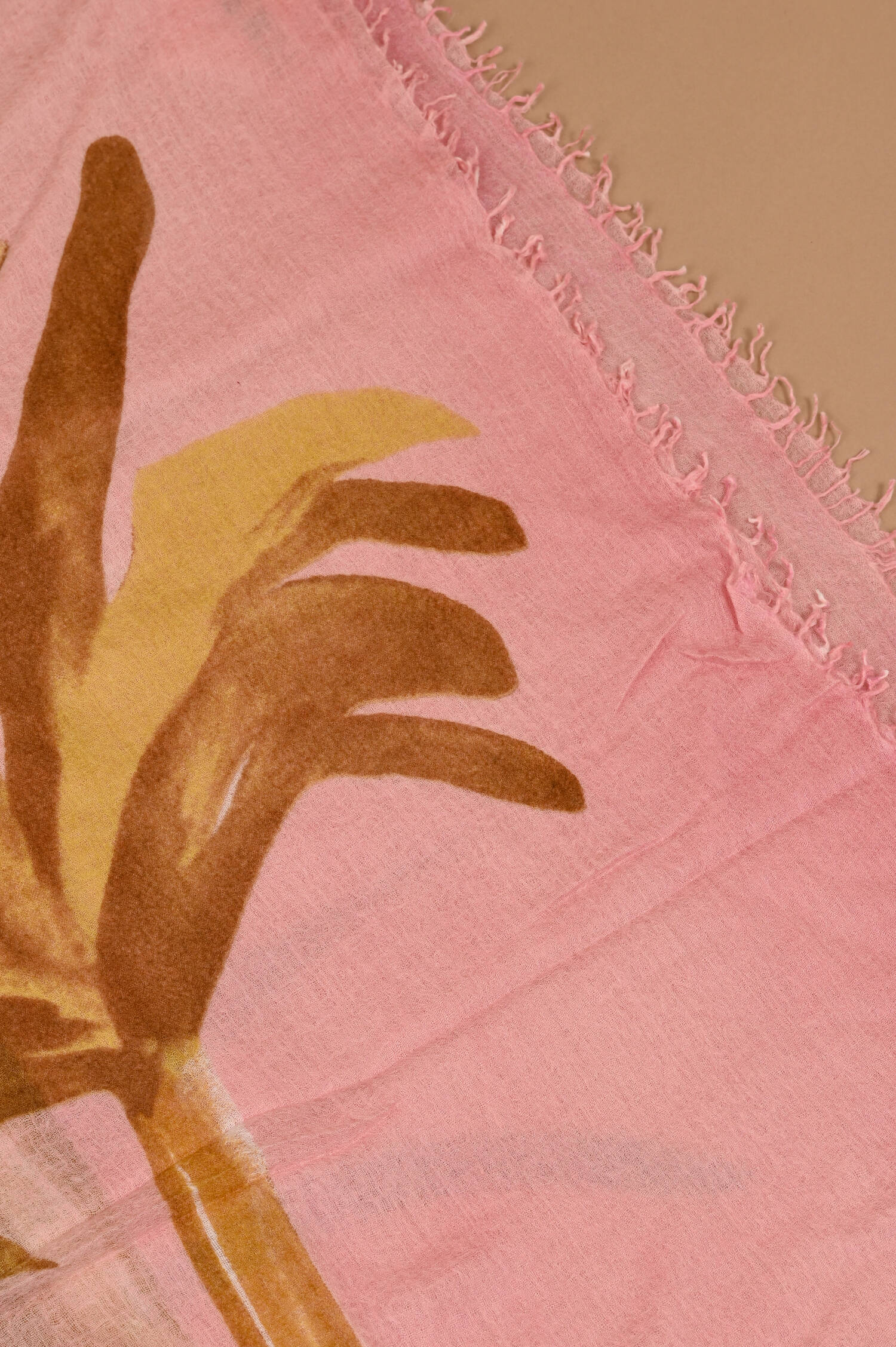 Cashmere Schal OLMETTOS in Rosa