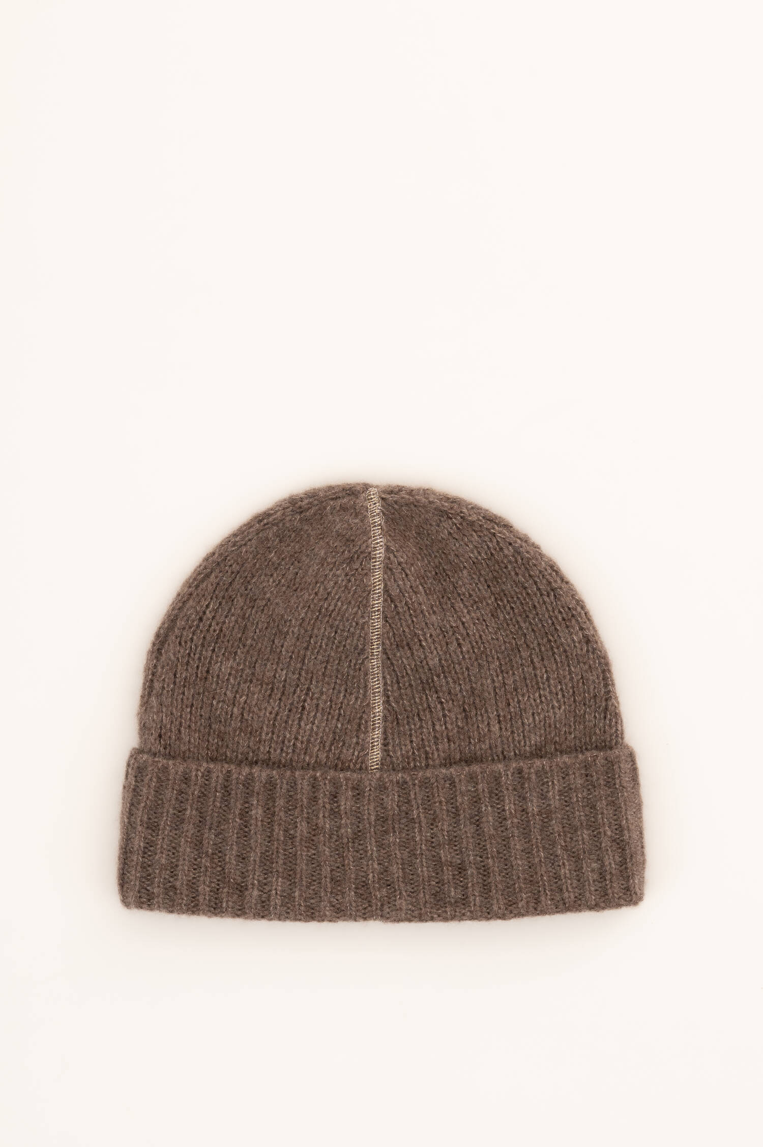 Cashmere-Seiden-Beanie in Braun Cashmere-Seiden-Beanie in Braun