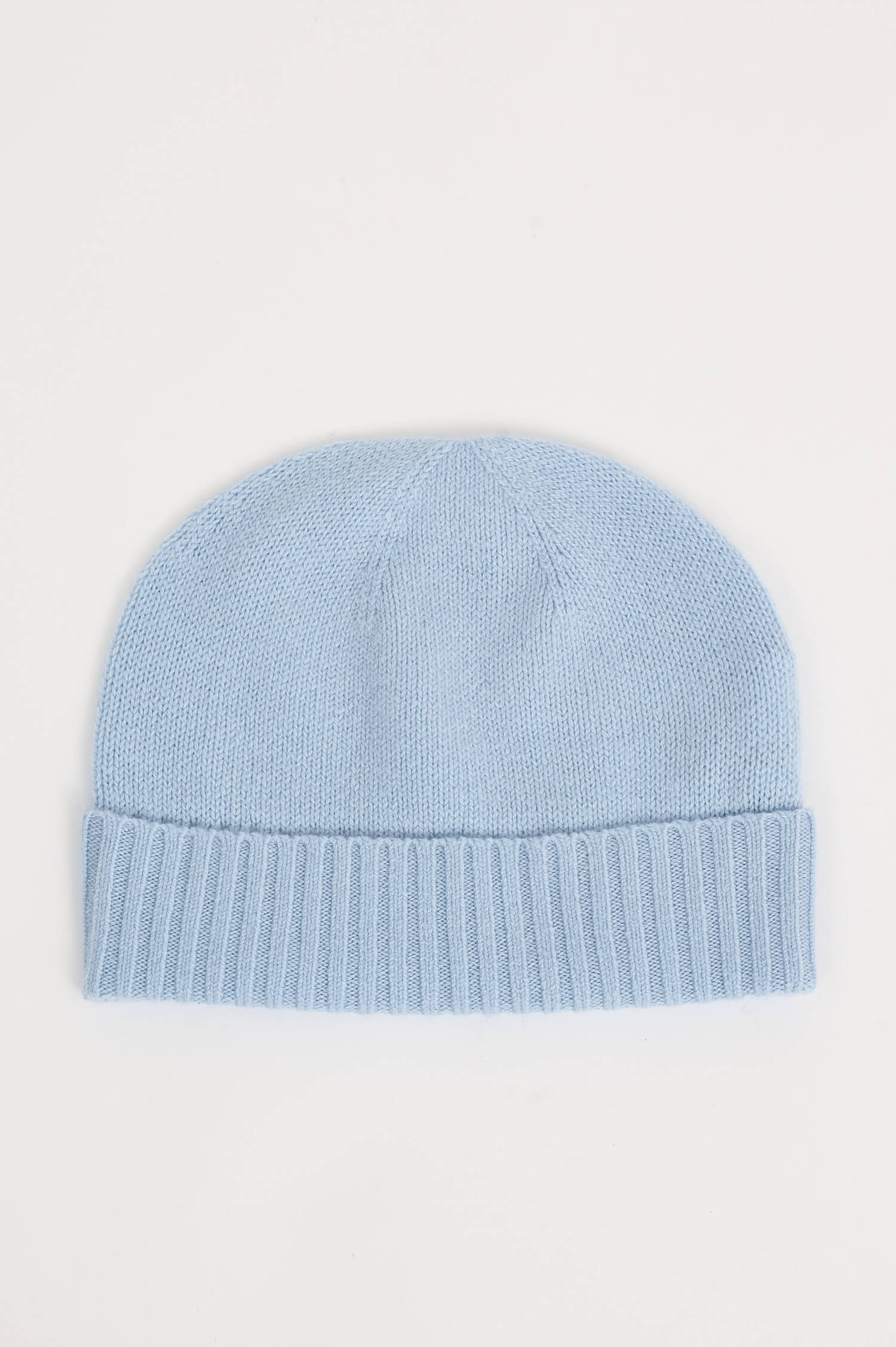 Cashmere-Mütze in Hellblau Cashmere-Mütze in Hellblau