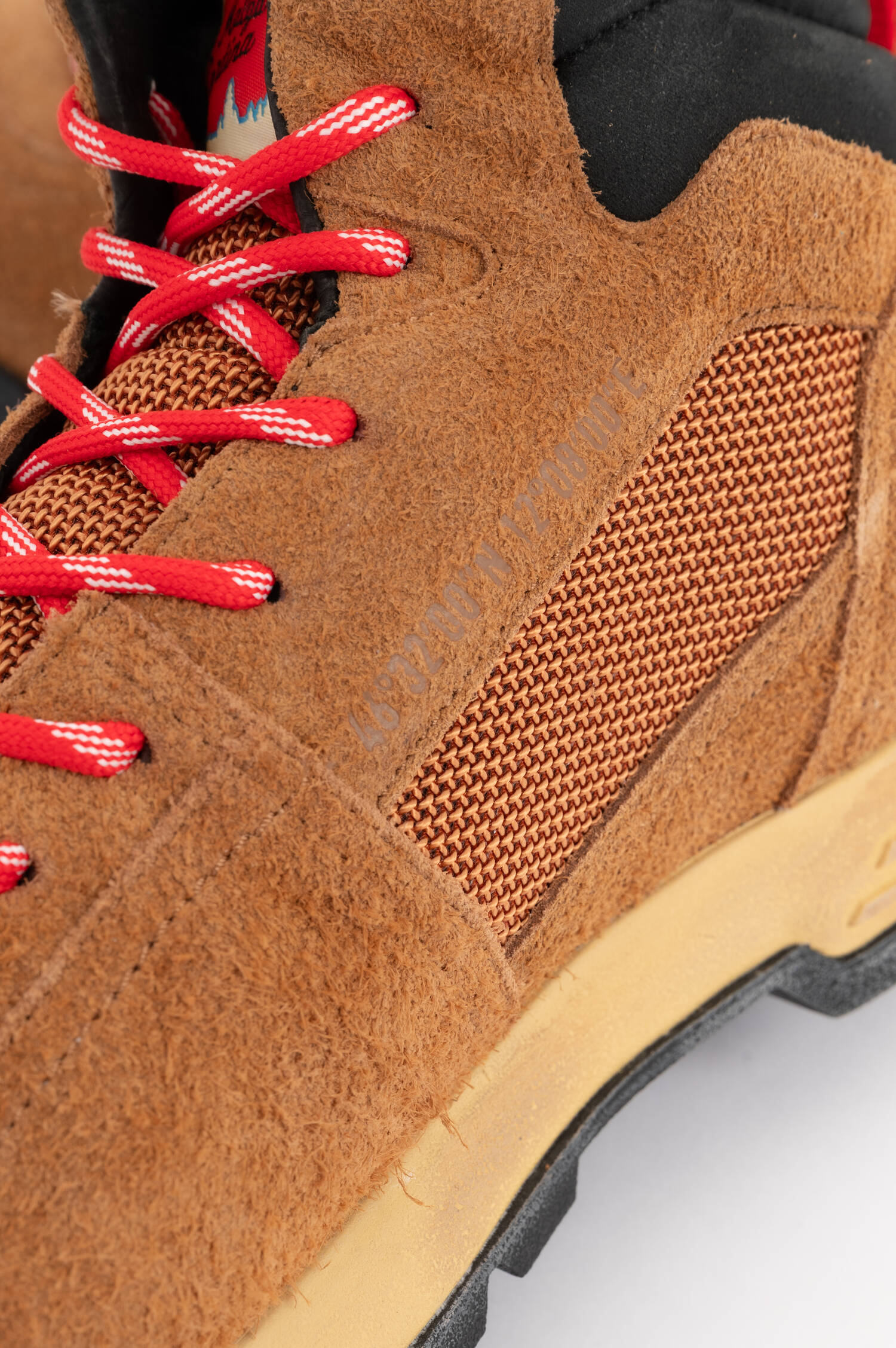 Suede Winterstiefel MALGA in Braun/Rot Suede Winterstiefel MALGA in Braun/Rot
