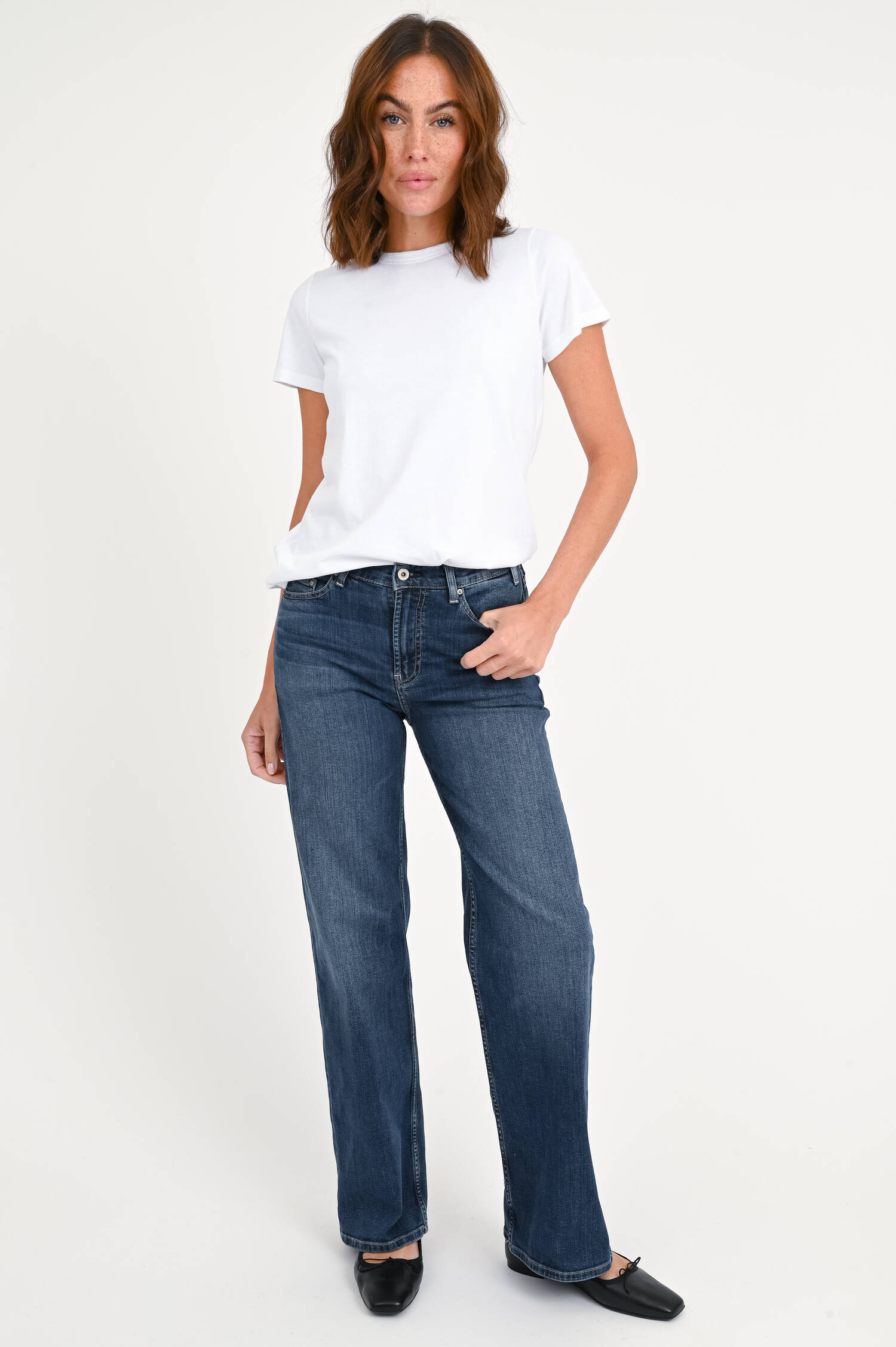  Jeans NEW BAGGY WIDE in Vintage Blau