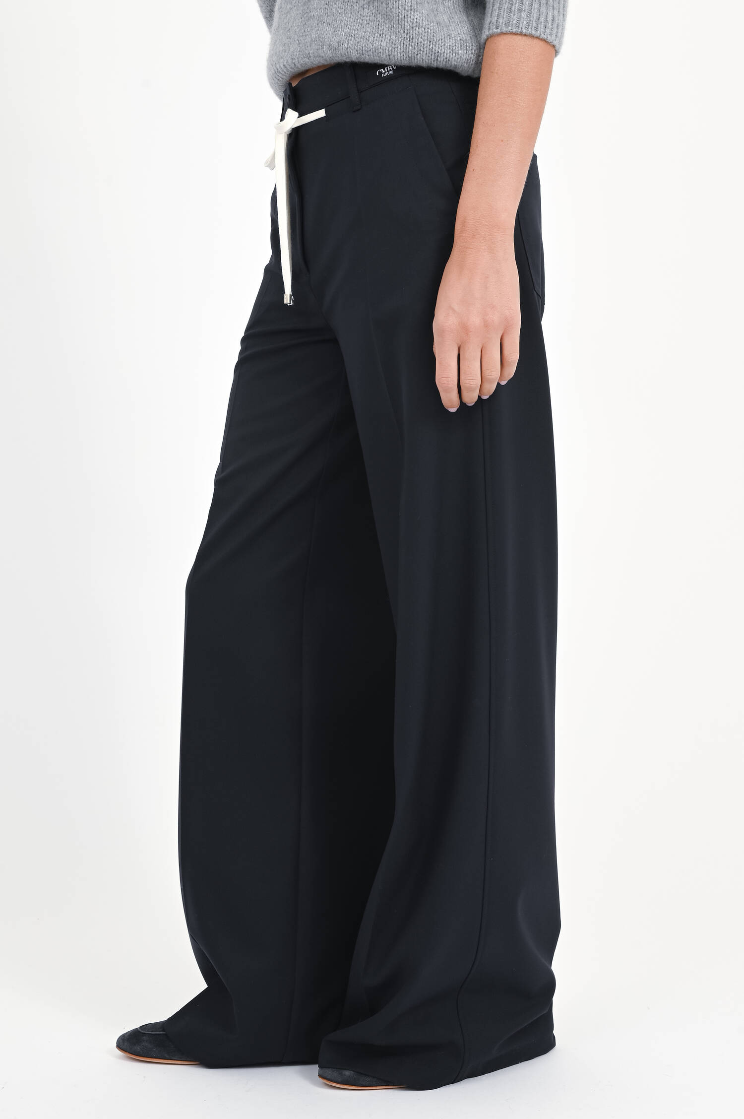 Straight-Leg-Hose ADRIENNE in Dark Blue