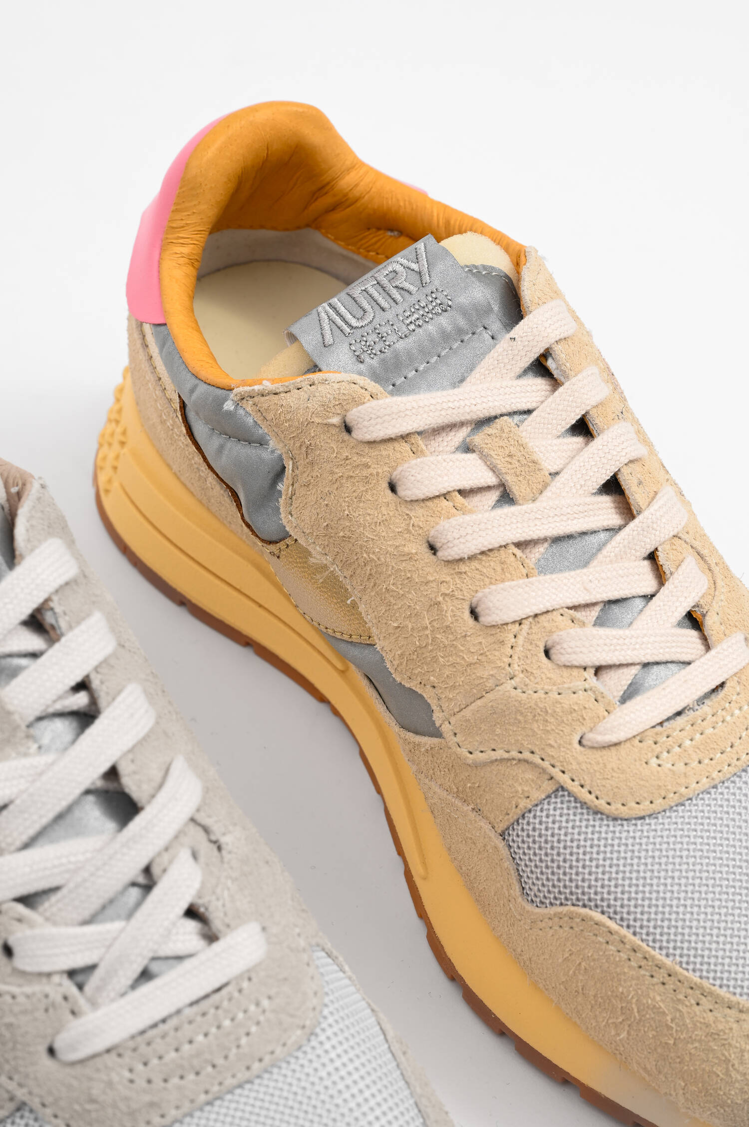 Sneaker REELWIND LOW in Silber/Pink/Beige Sneaker REELWIND LOW in Silber/Pink/Beige