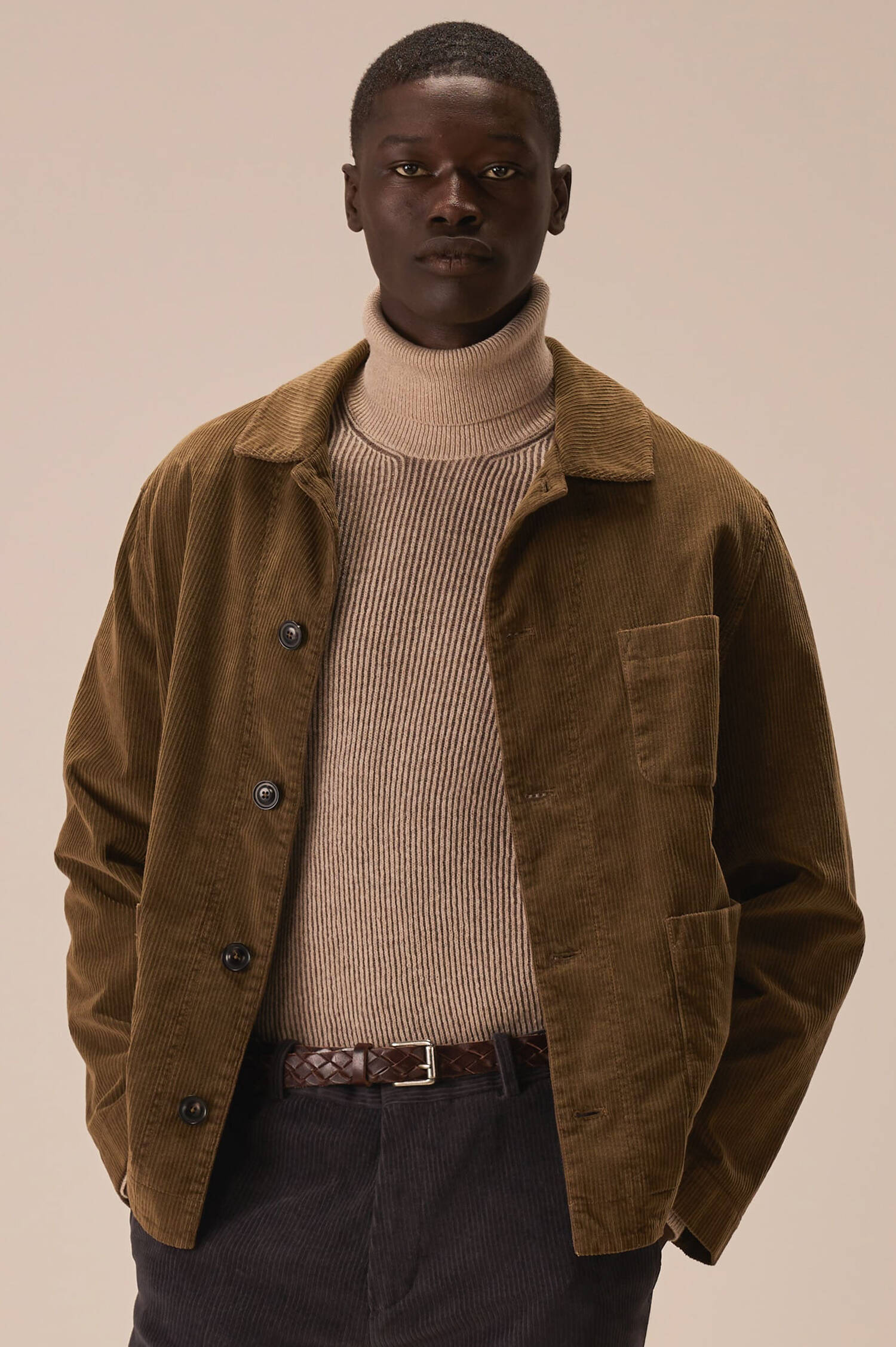 Cord-Jacke in Beige Cord-Jacke in Beige