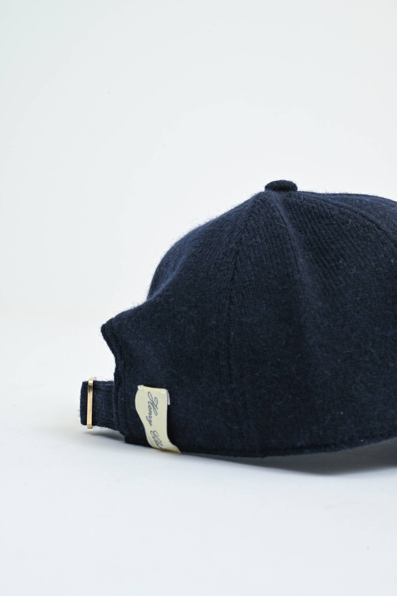 Basecap aus Cashmere in Navy