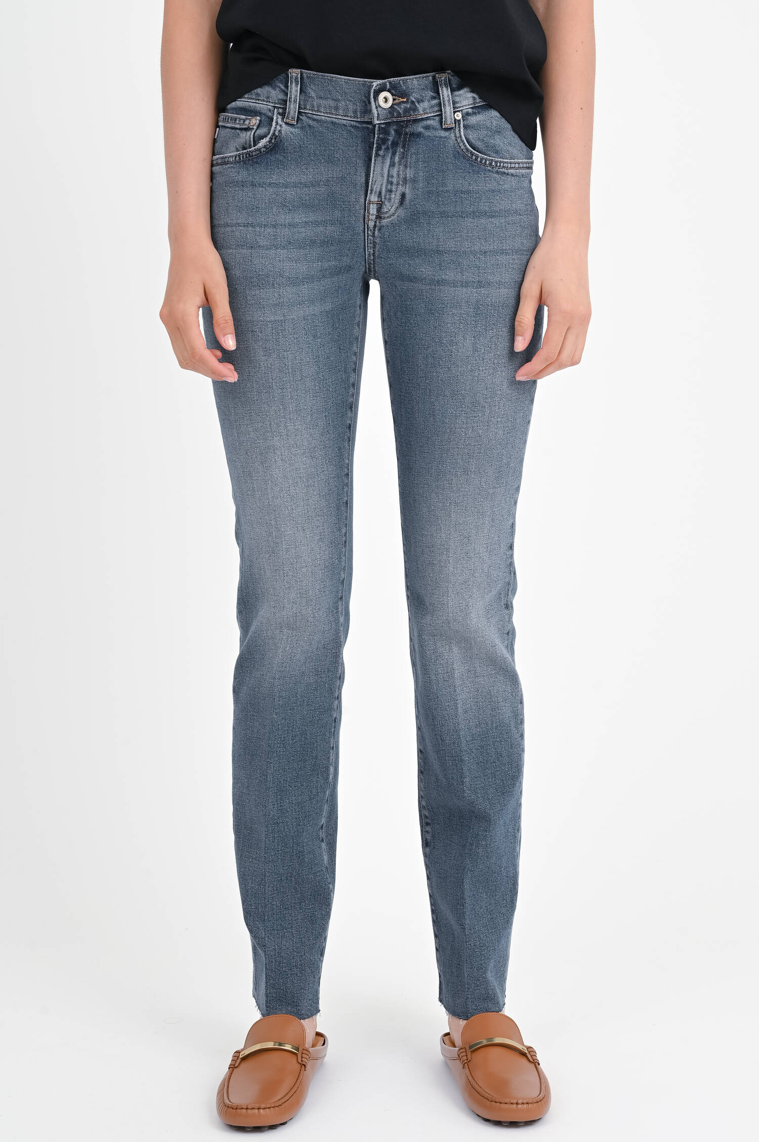 Relaxed Jeans SAIGE in Medium Wash