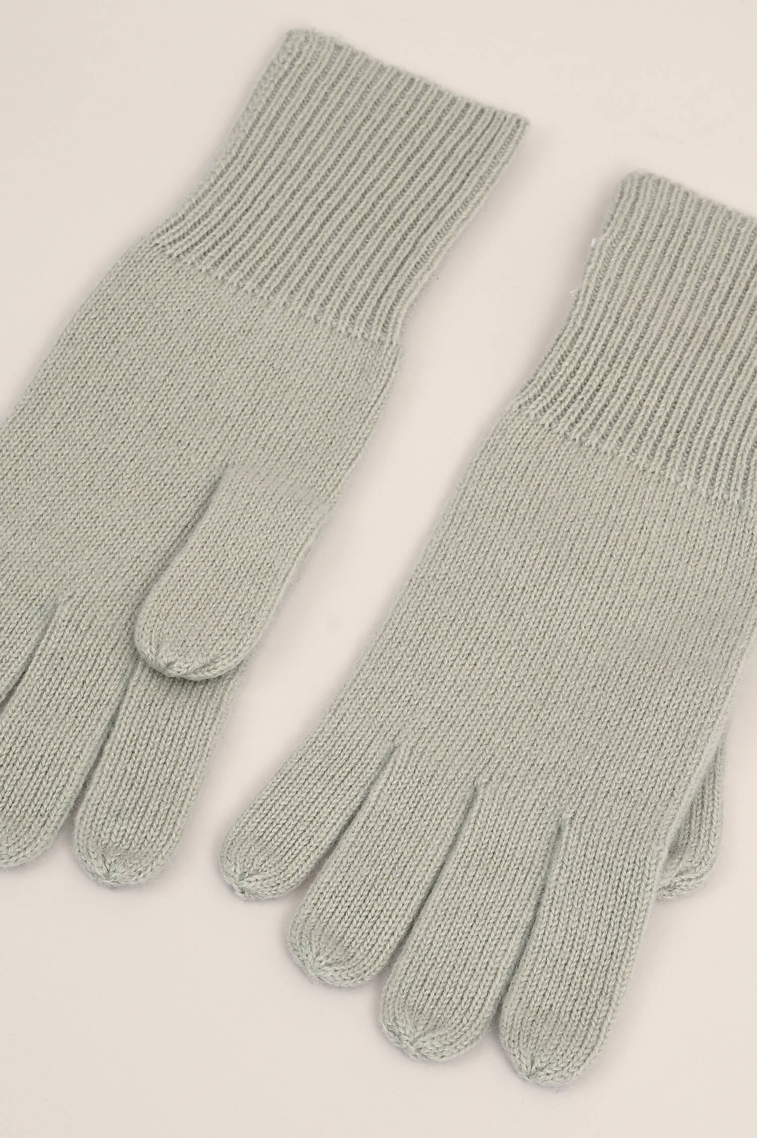 Cashmere Handschuhe in Salbei