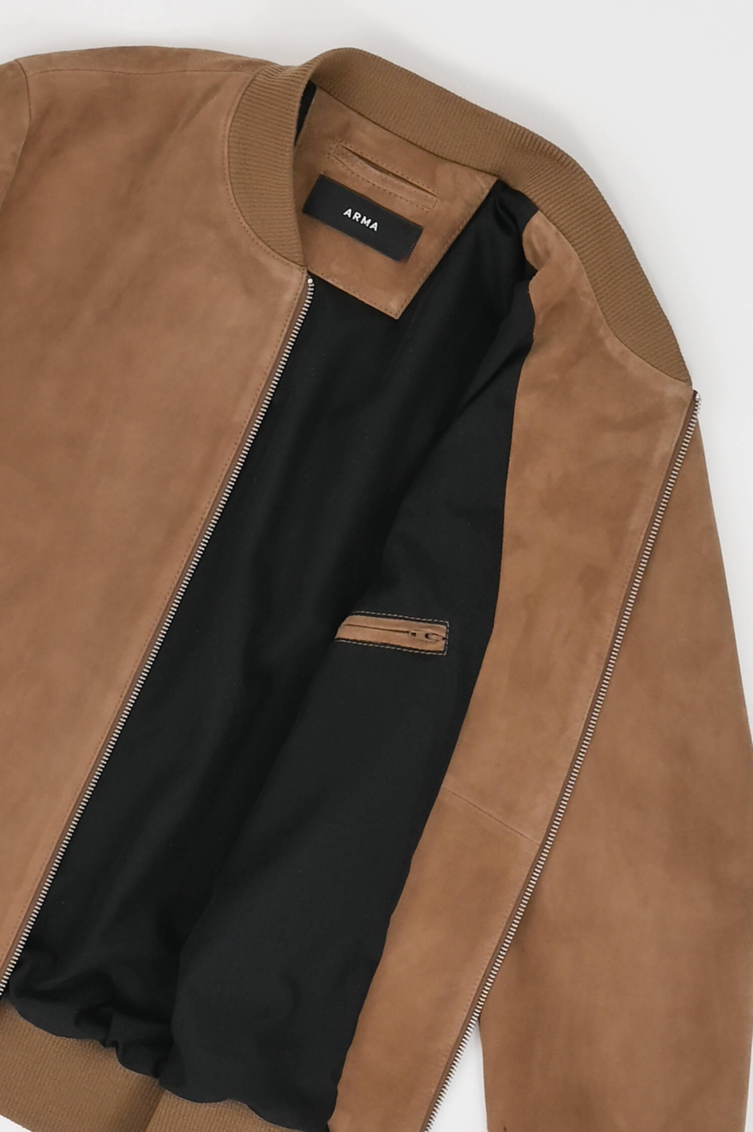 Suede-Bomberjacke Didier in Braun Suede-Bomberjacke Didier in Braun