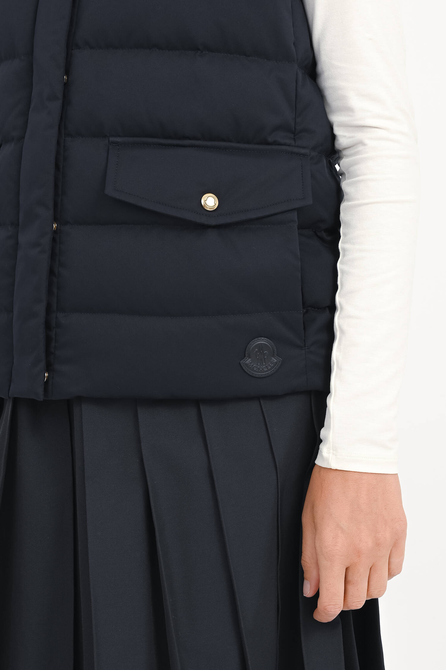 Daunenweste BESSET in Marine