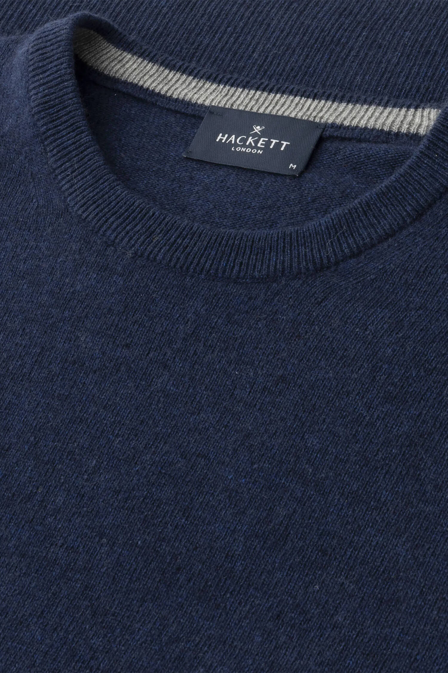 Strickpullover aus Woll-Mix in Navy Strickpullover aus Woll-Mix in Navy