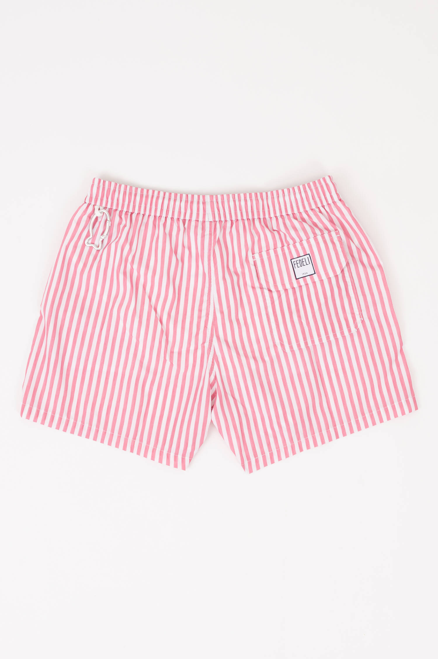 Badehose MADEIRA in Pink/Weiß