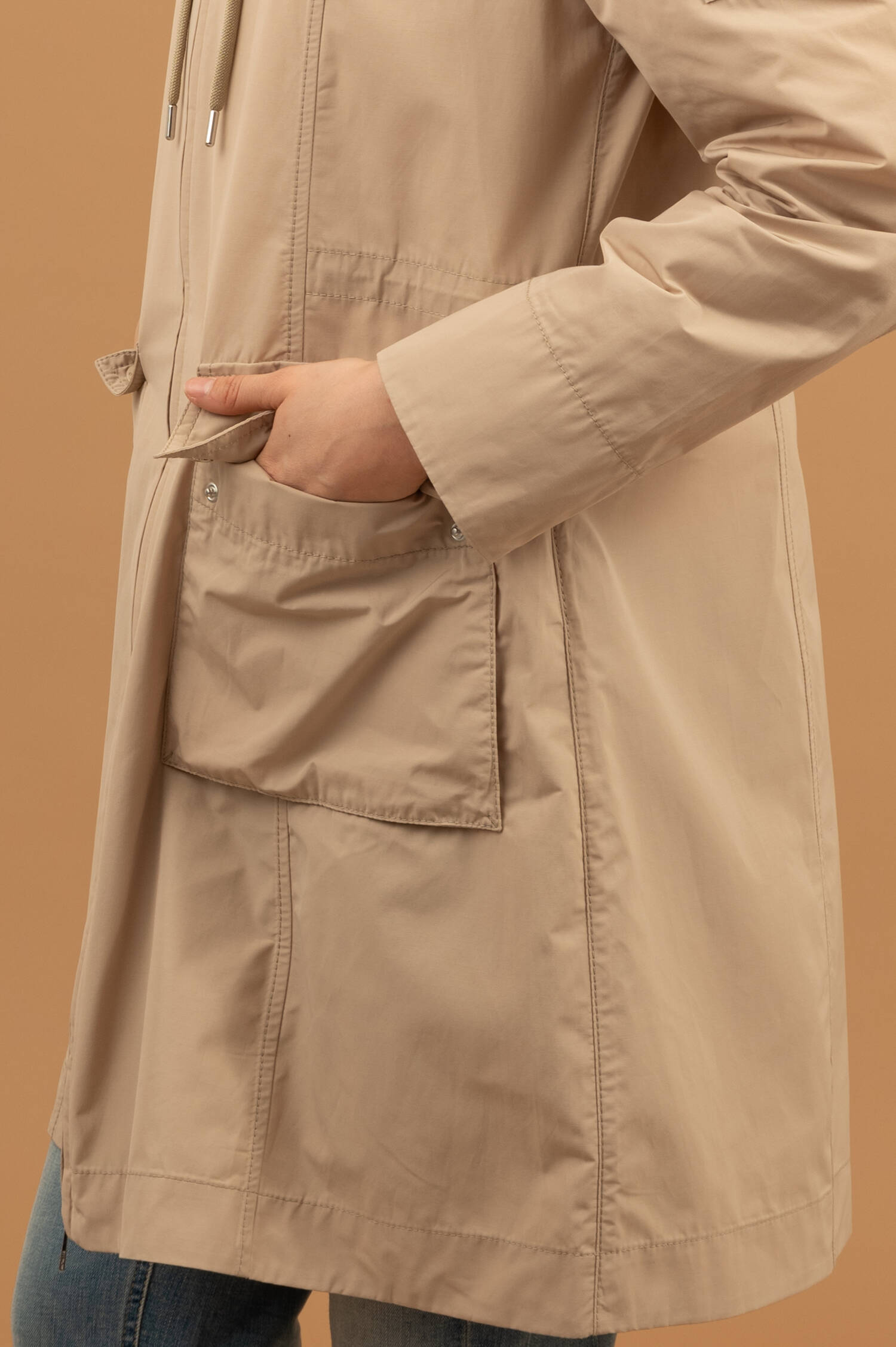 Parka LAERTE in Beige