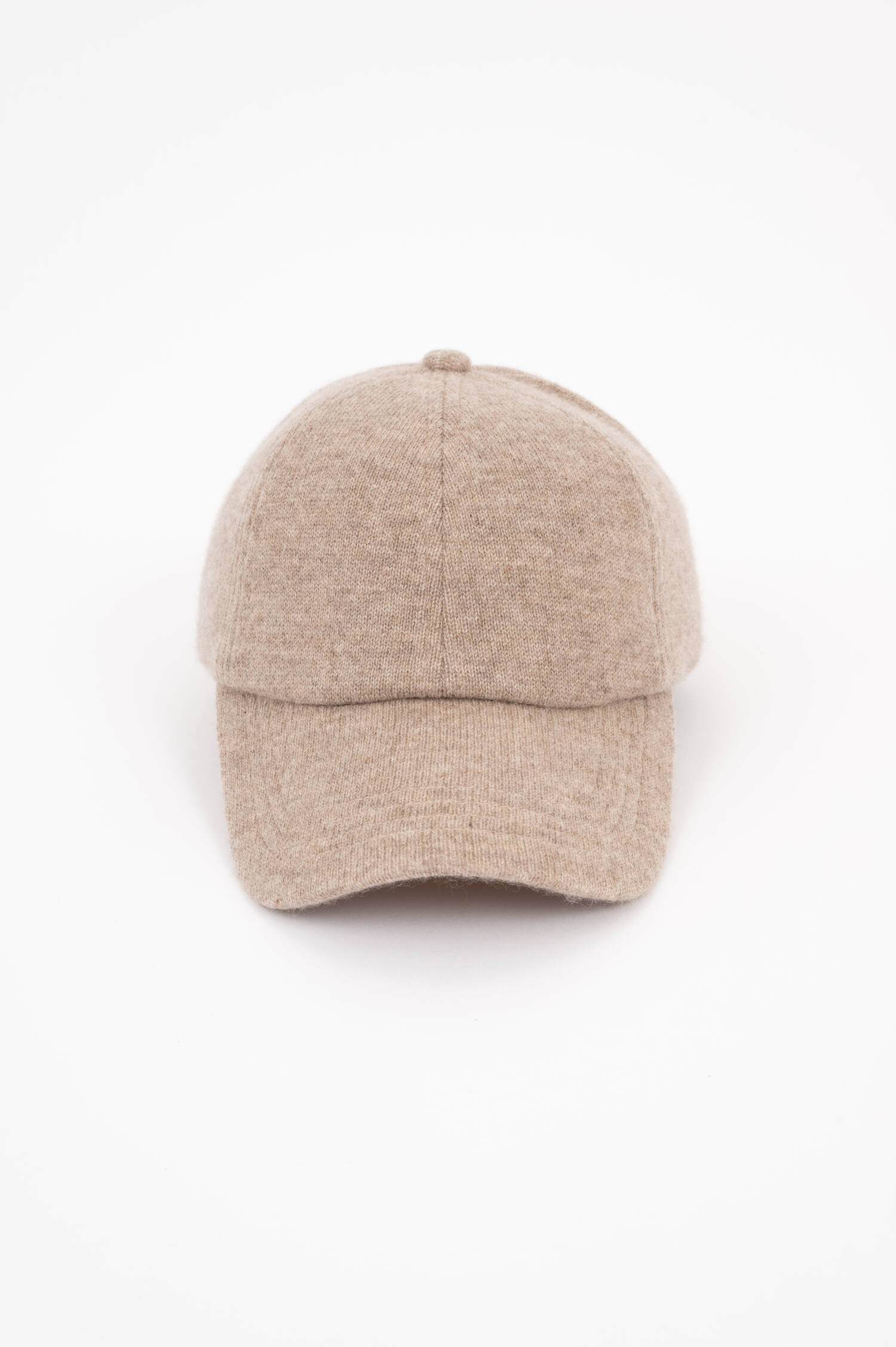 Cashmere Basecap in Beige