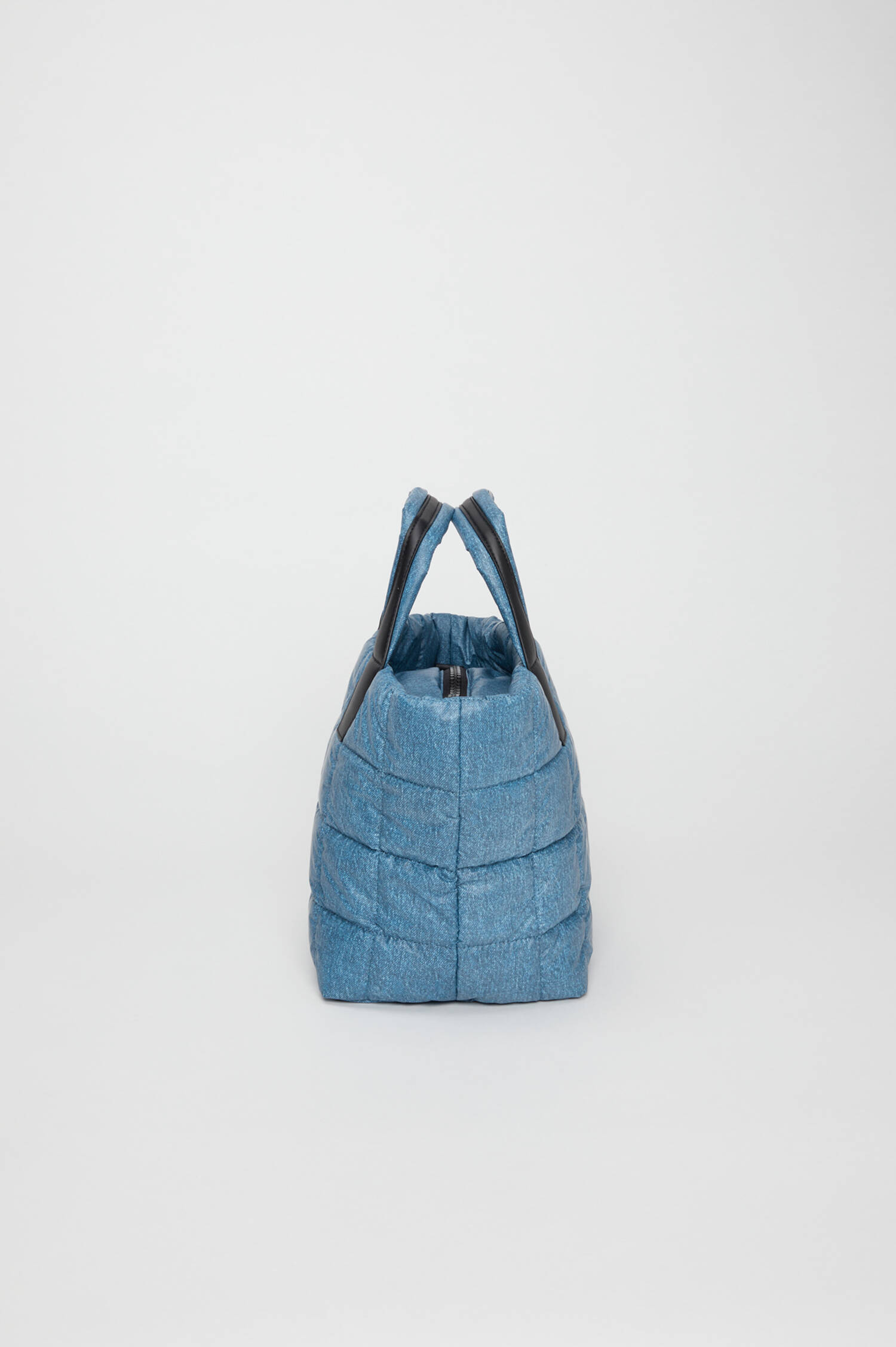 Gesteppte PORTER TOTE SMALL in Denim