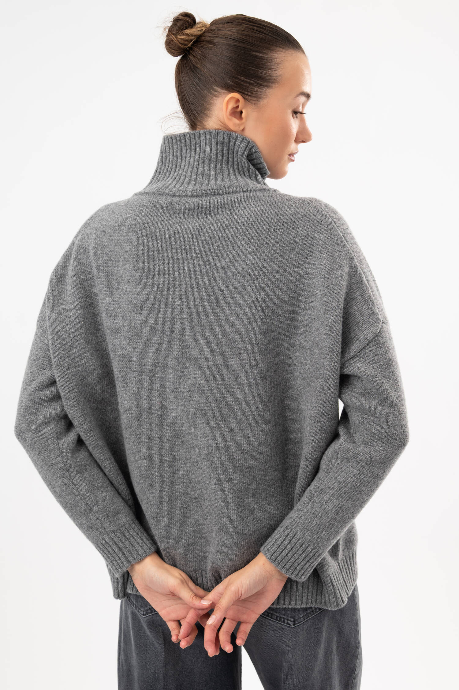 Pullover BORGIA in Grau Pullover BORGIA in Grau