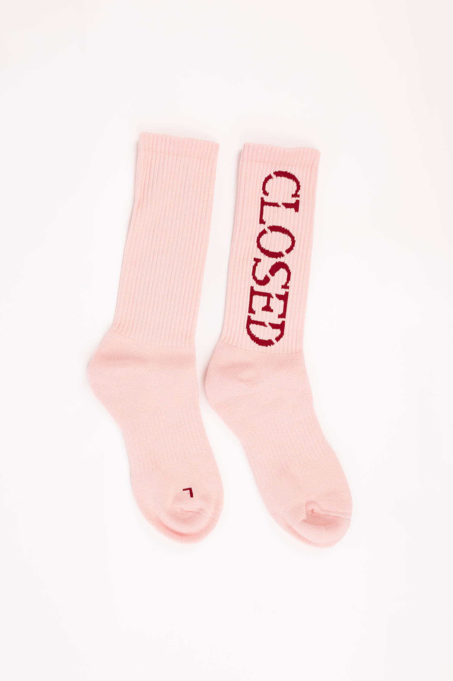 Socken mit Logo-Print in Rosa Socken mit Logo-Print in Rosa