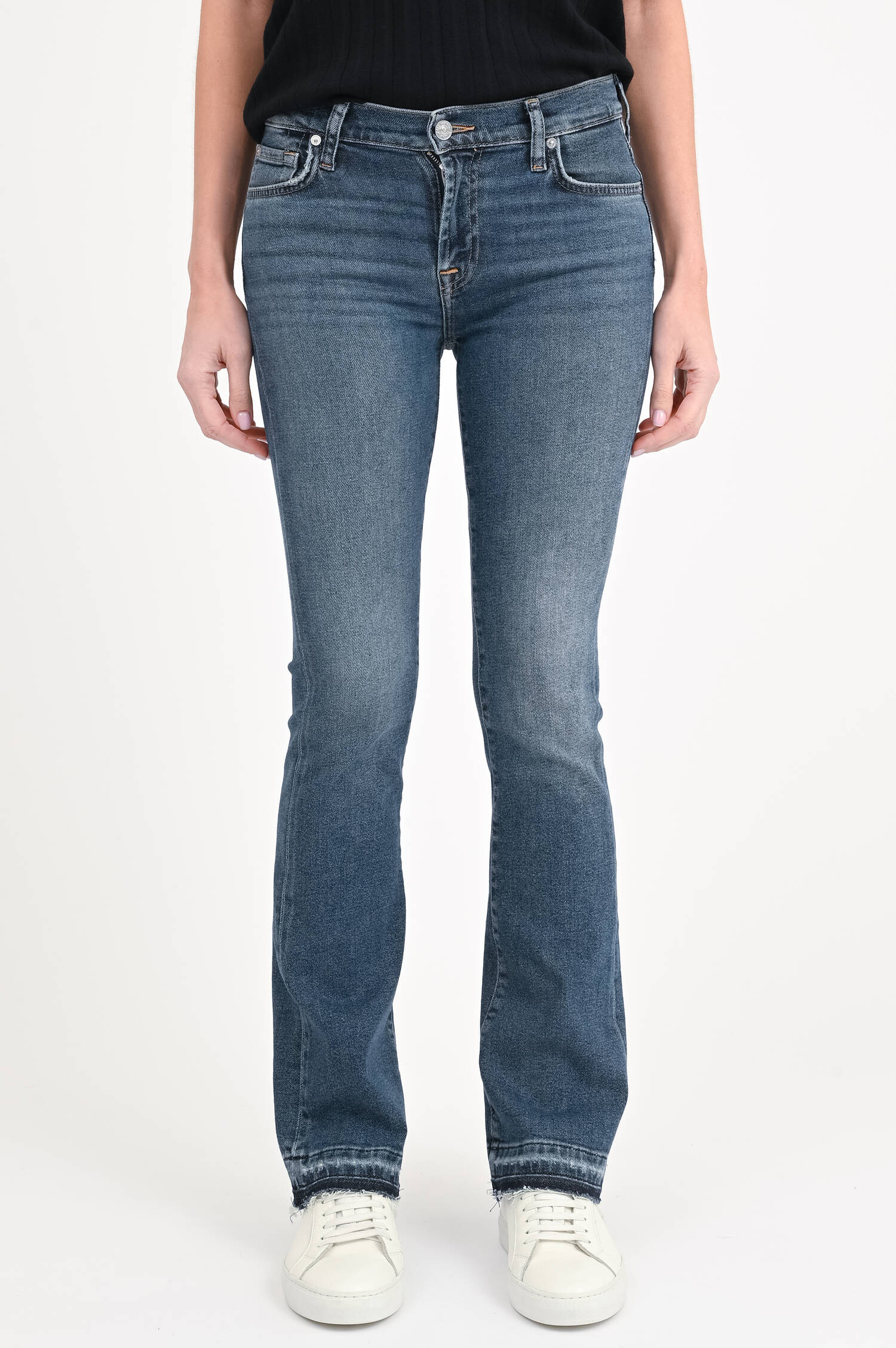 Bootcut Jeans BAY in Mittelblau Bootcut Jeans BAY in Mittelblau