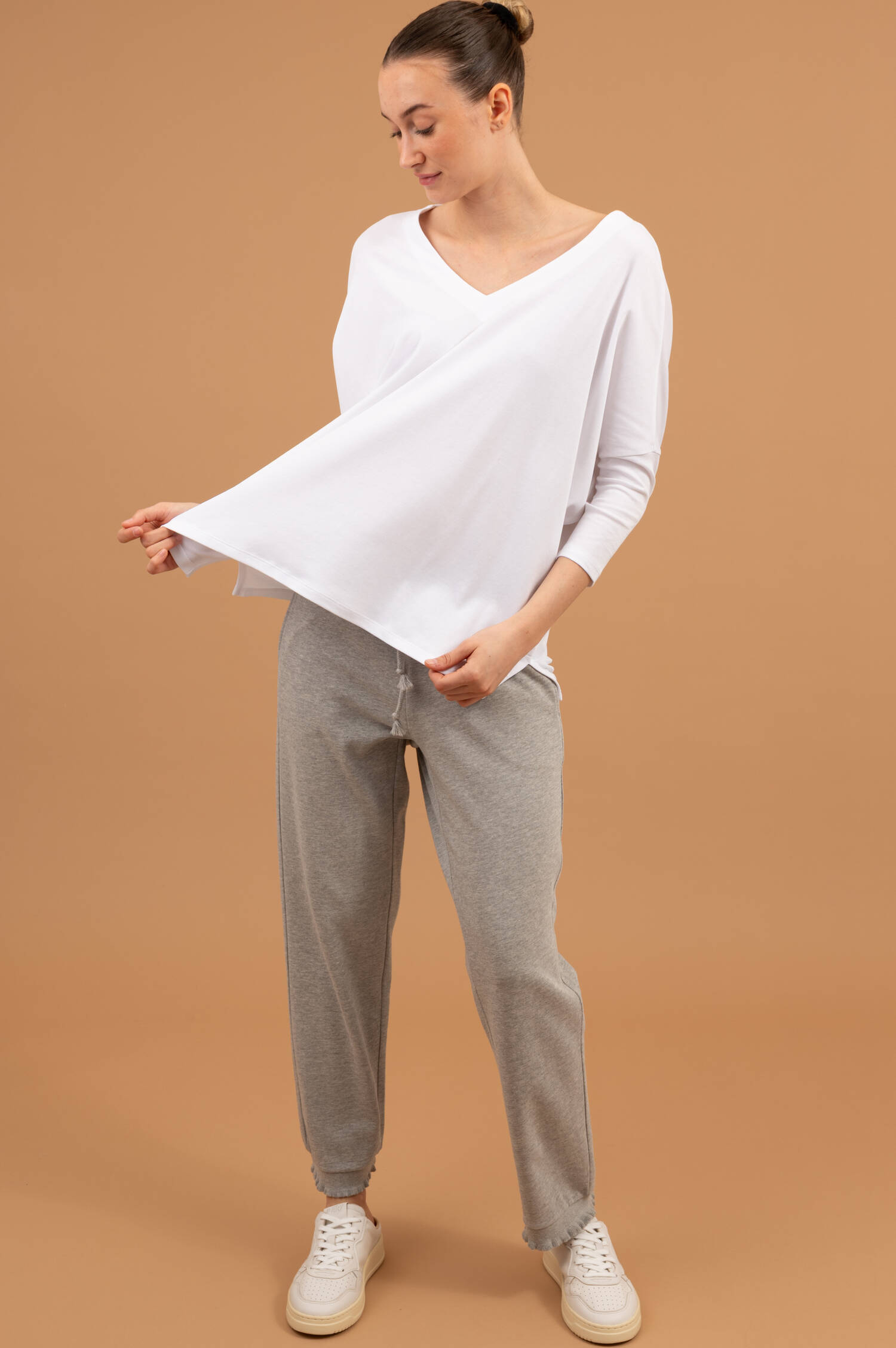 Oversize Sweatshirt CHULA in Weiß