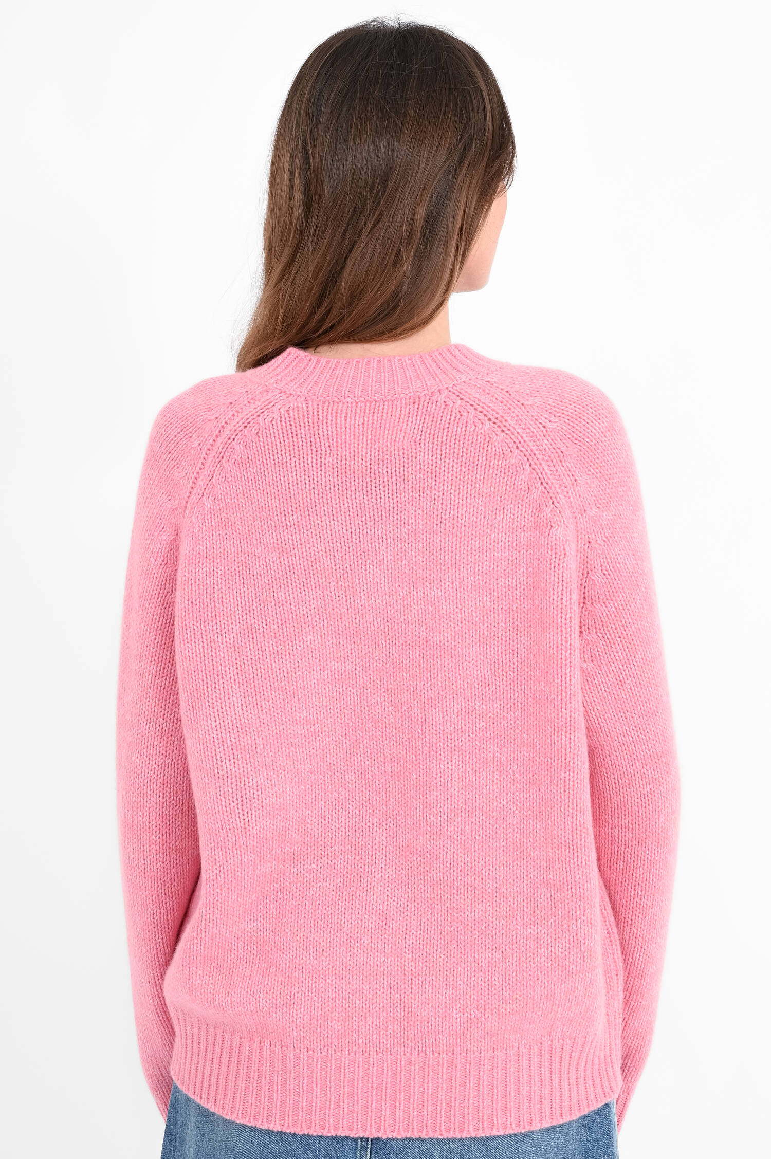 Cashmere-Strickpullover in Wild Strawberry