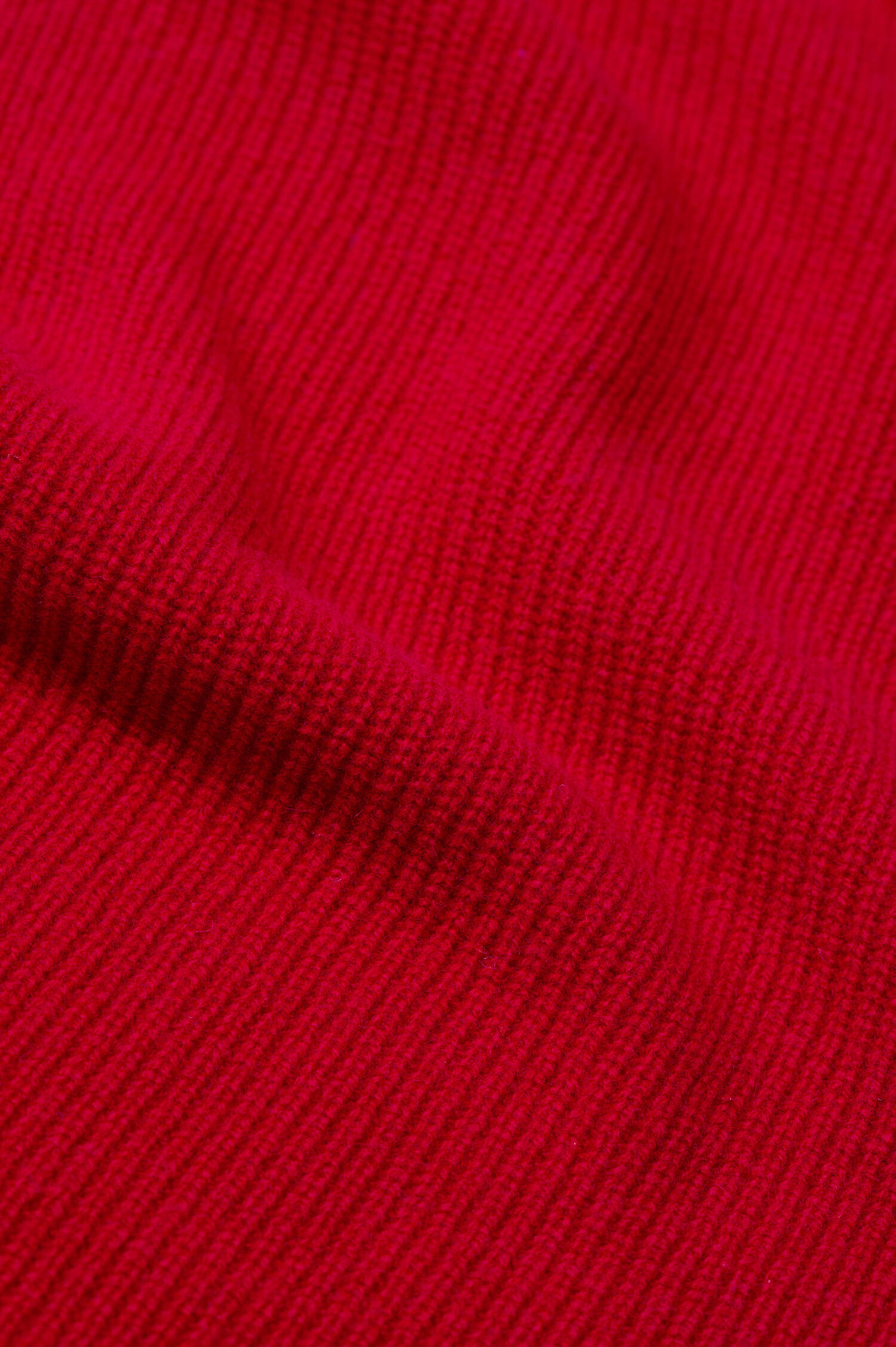 Feinstrickschal in Chilli Pepper Red