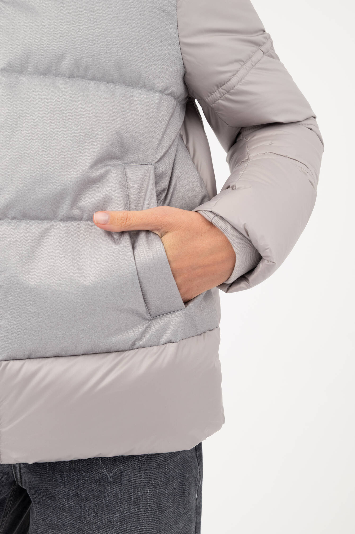 Steppjacke PRAGA in Grau Steppjacke PRAGA in Grau