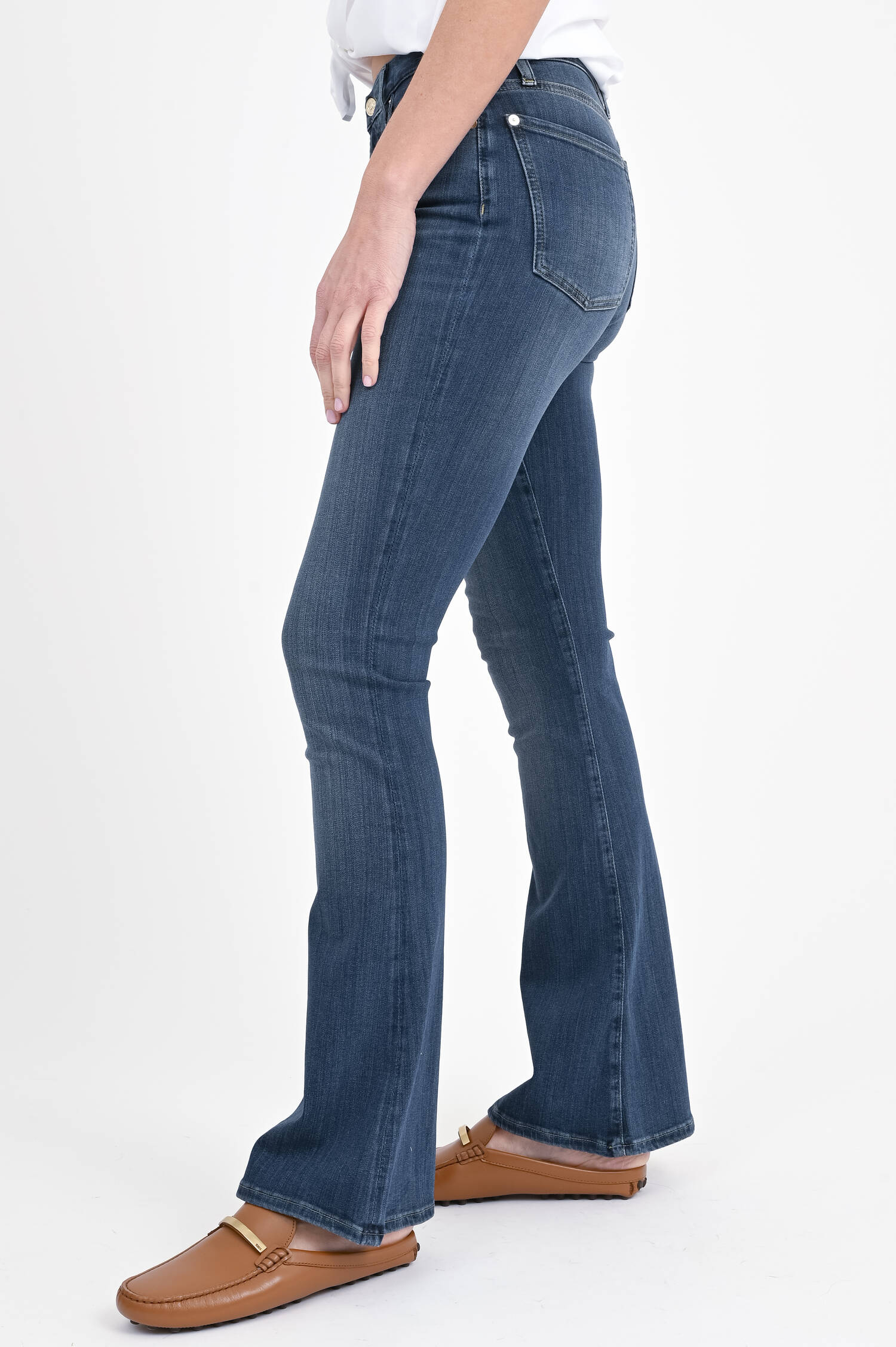Bootcut Jeans ALI LOVESTORY in Dunkelblau