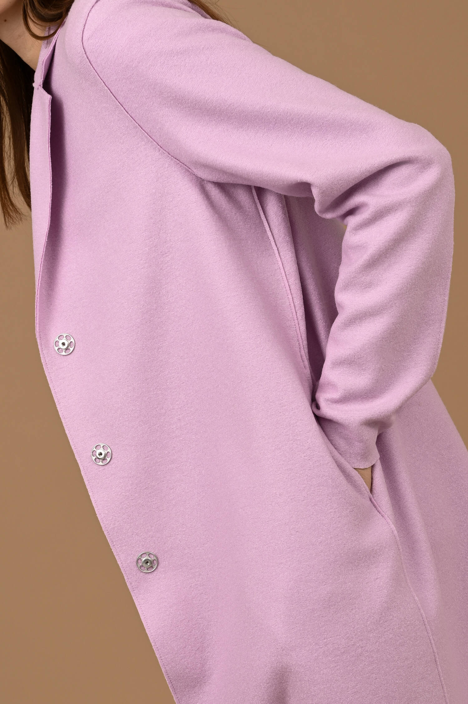 Wollmantel COCOON in Cyclamine Wollmantel COCOON in Cyclamine