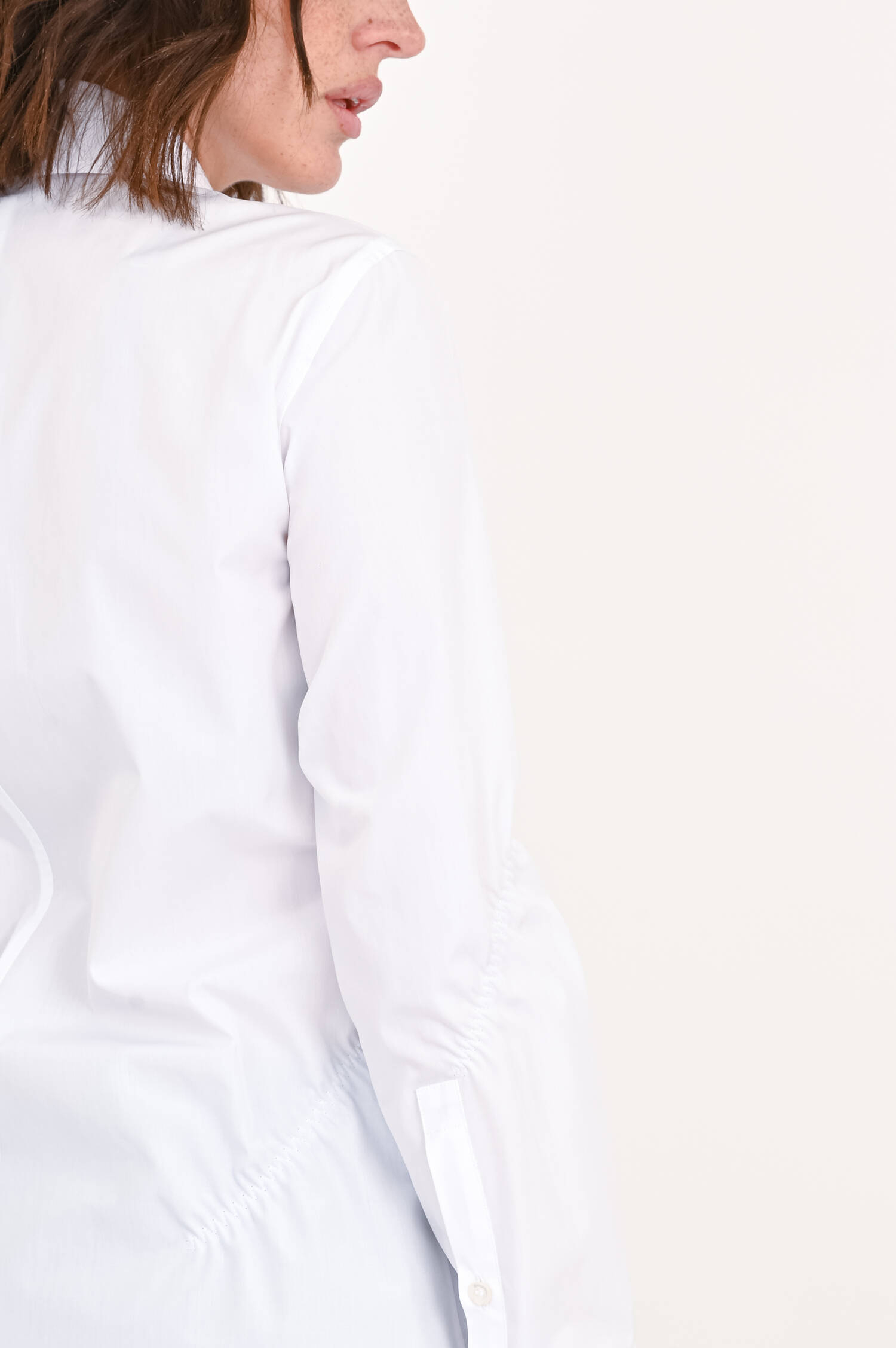 Baumwoll Bluse AUSTRIA in Weiß