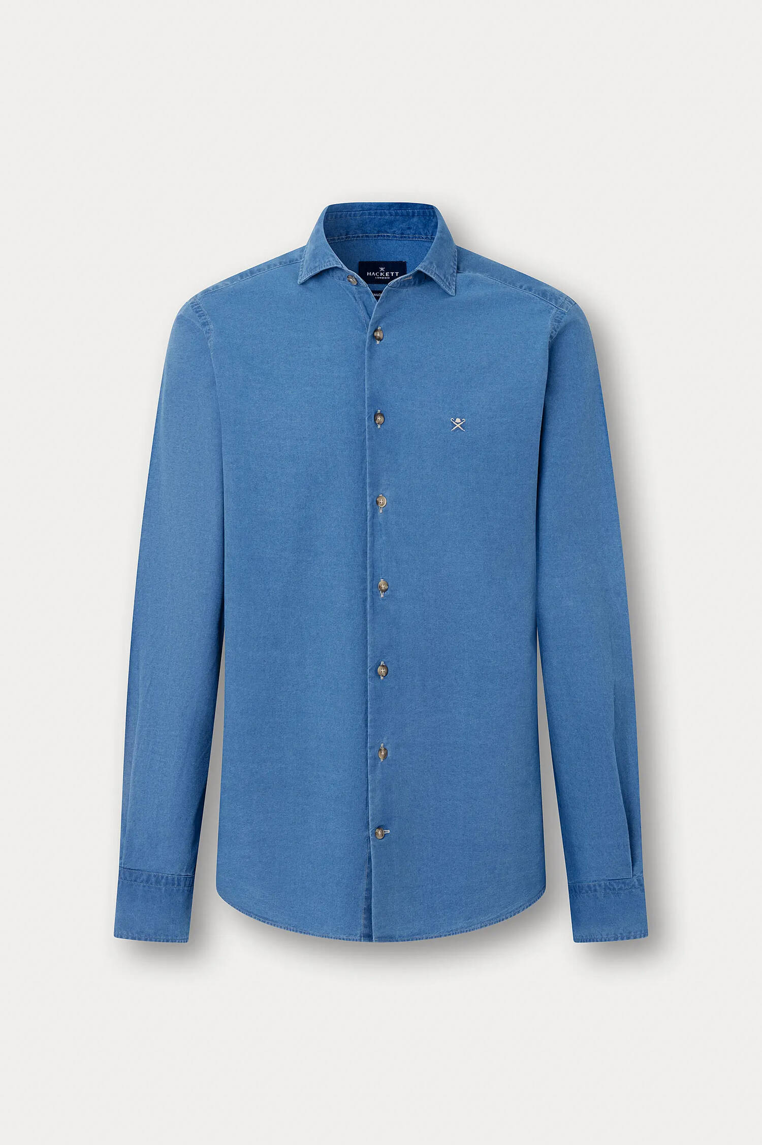 Jeanshemd in Mittelblau Jeanshemd in Mittelblau