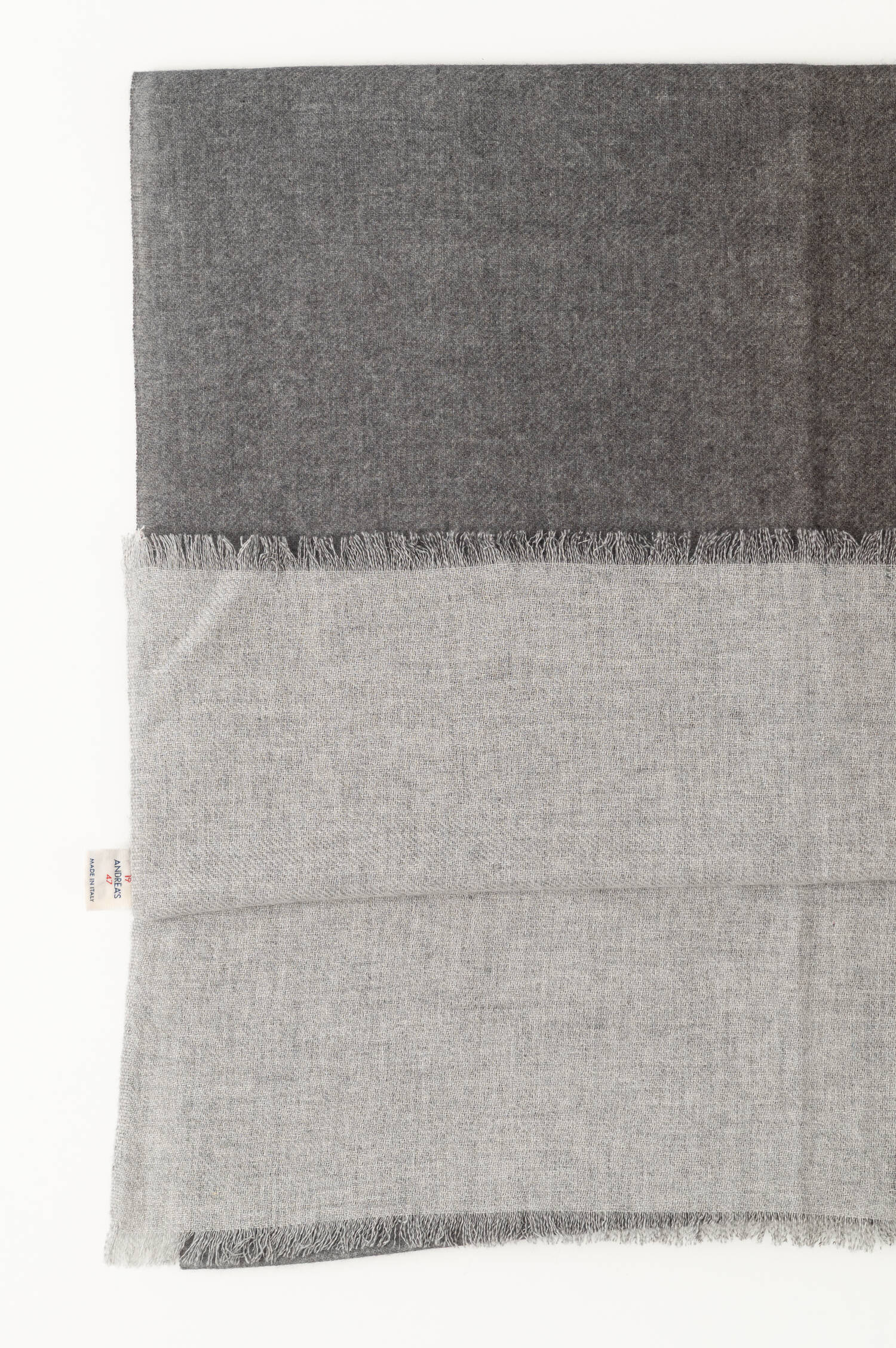 Cashmere-Schal in Oliv/Beige meliert Cashmere-Schal in Oliv/Beige meliert