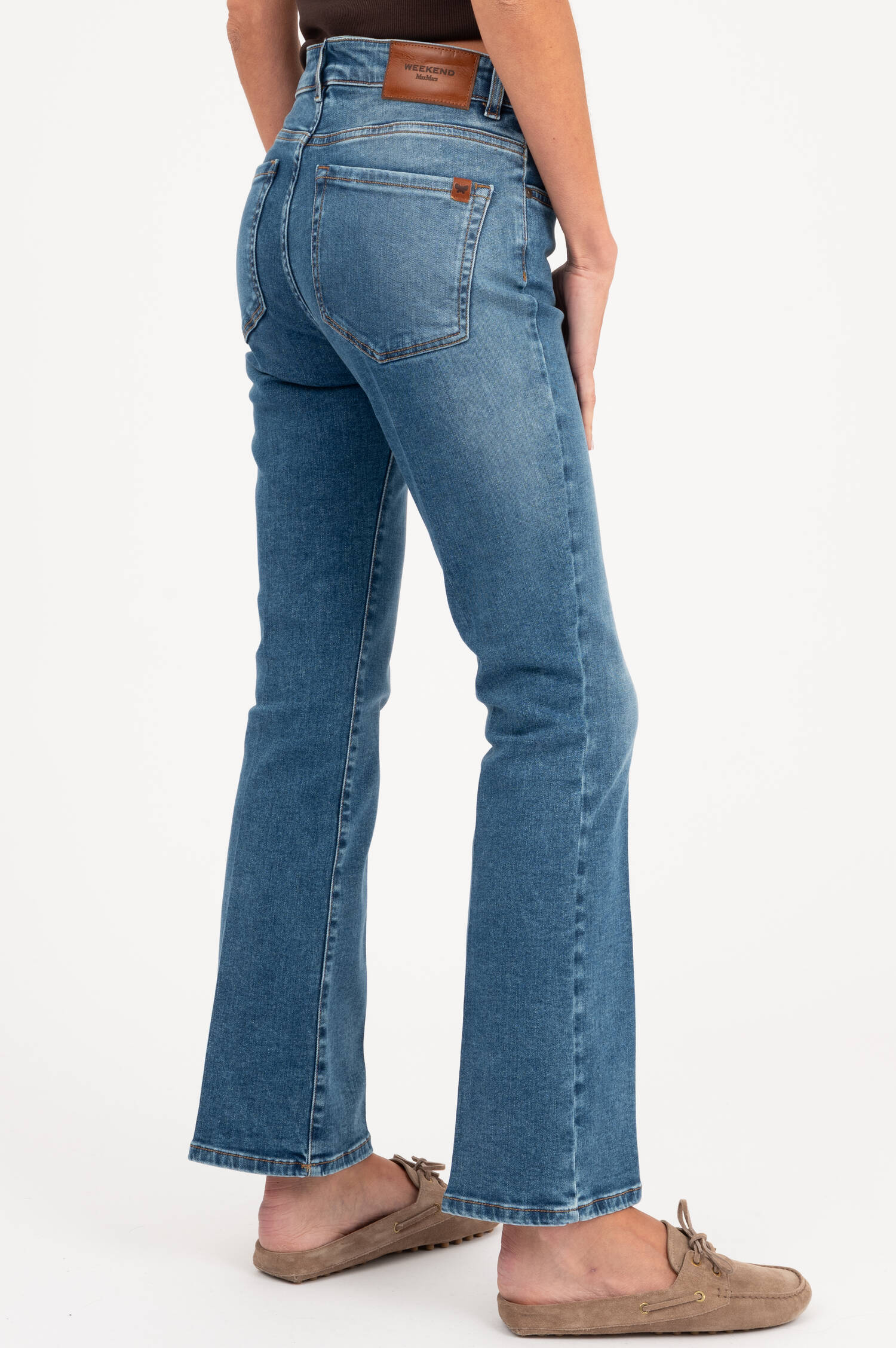Cropped Jeans RAPALLO in Mittelblau