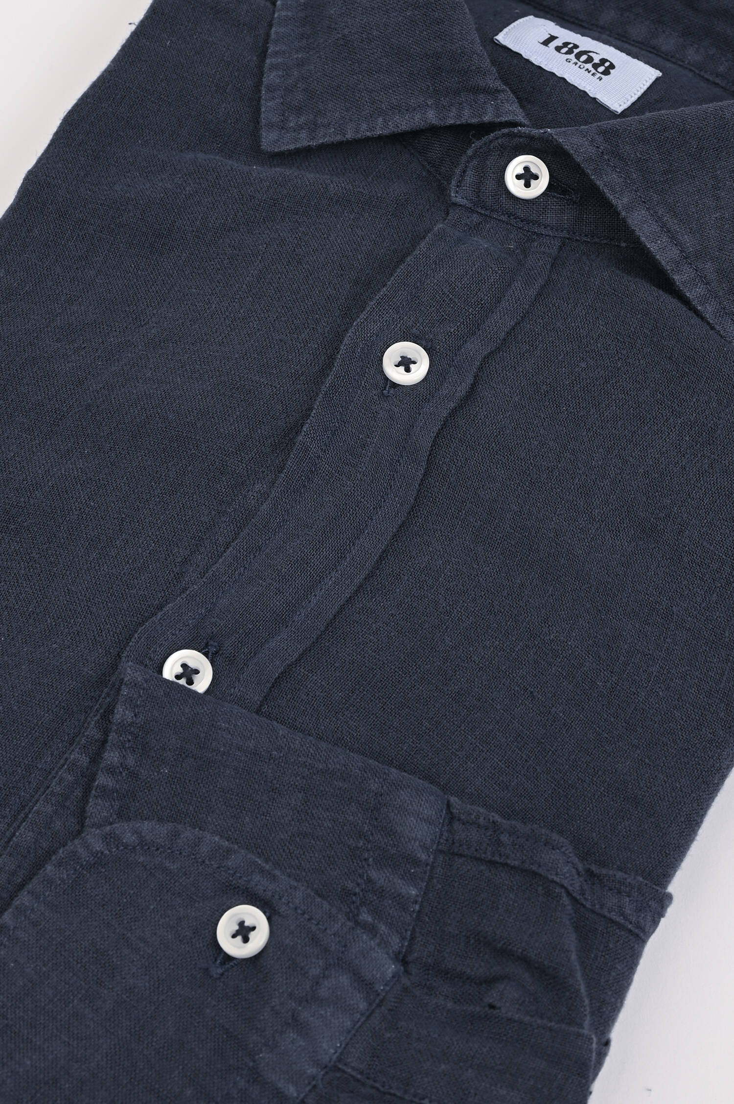 Leinenhemd in Navy Leinenhemd in Navy