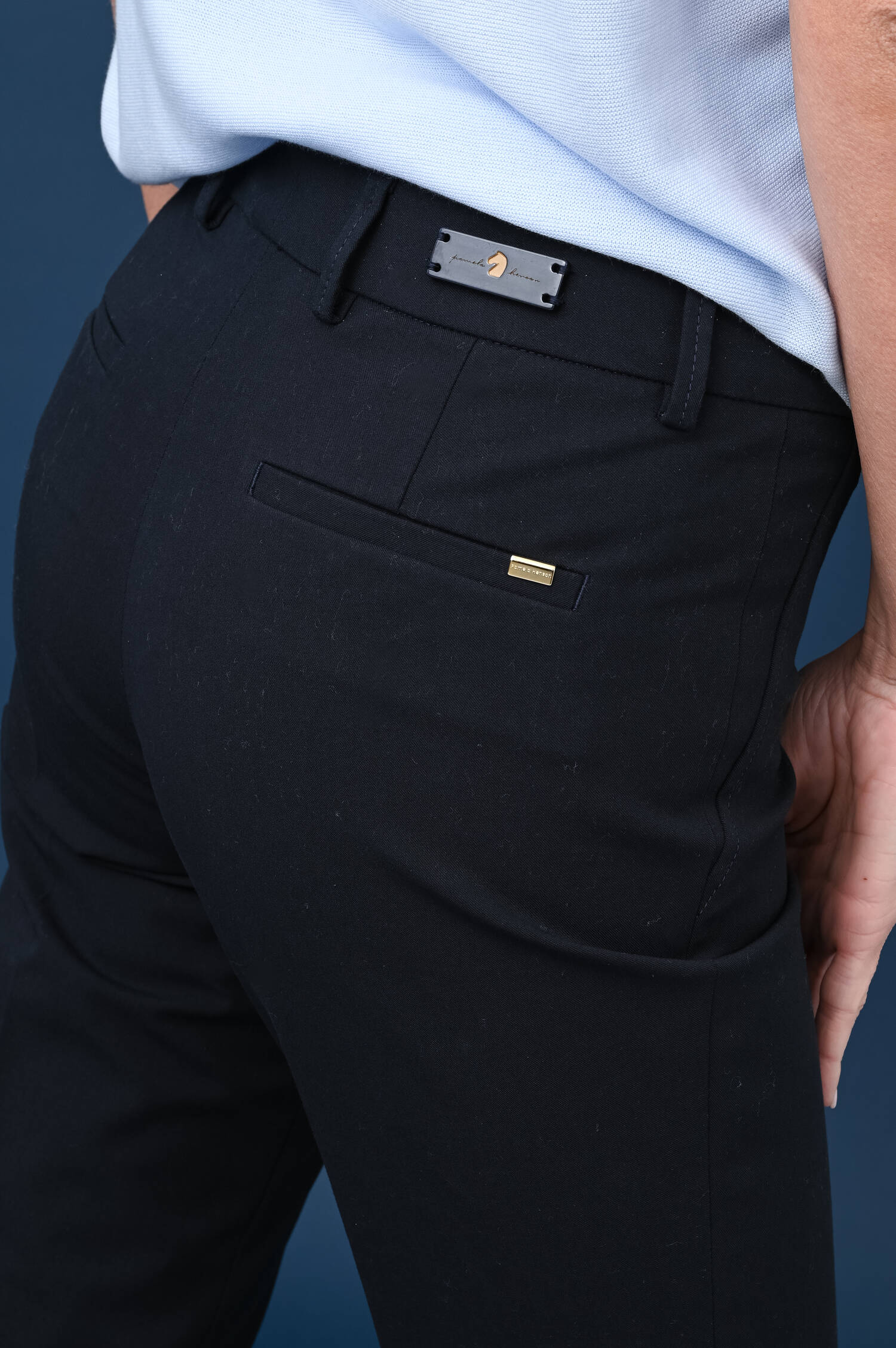 Stoffhose ALINEL in Navy