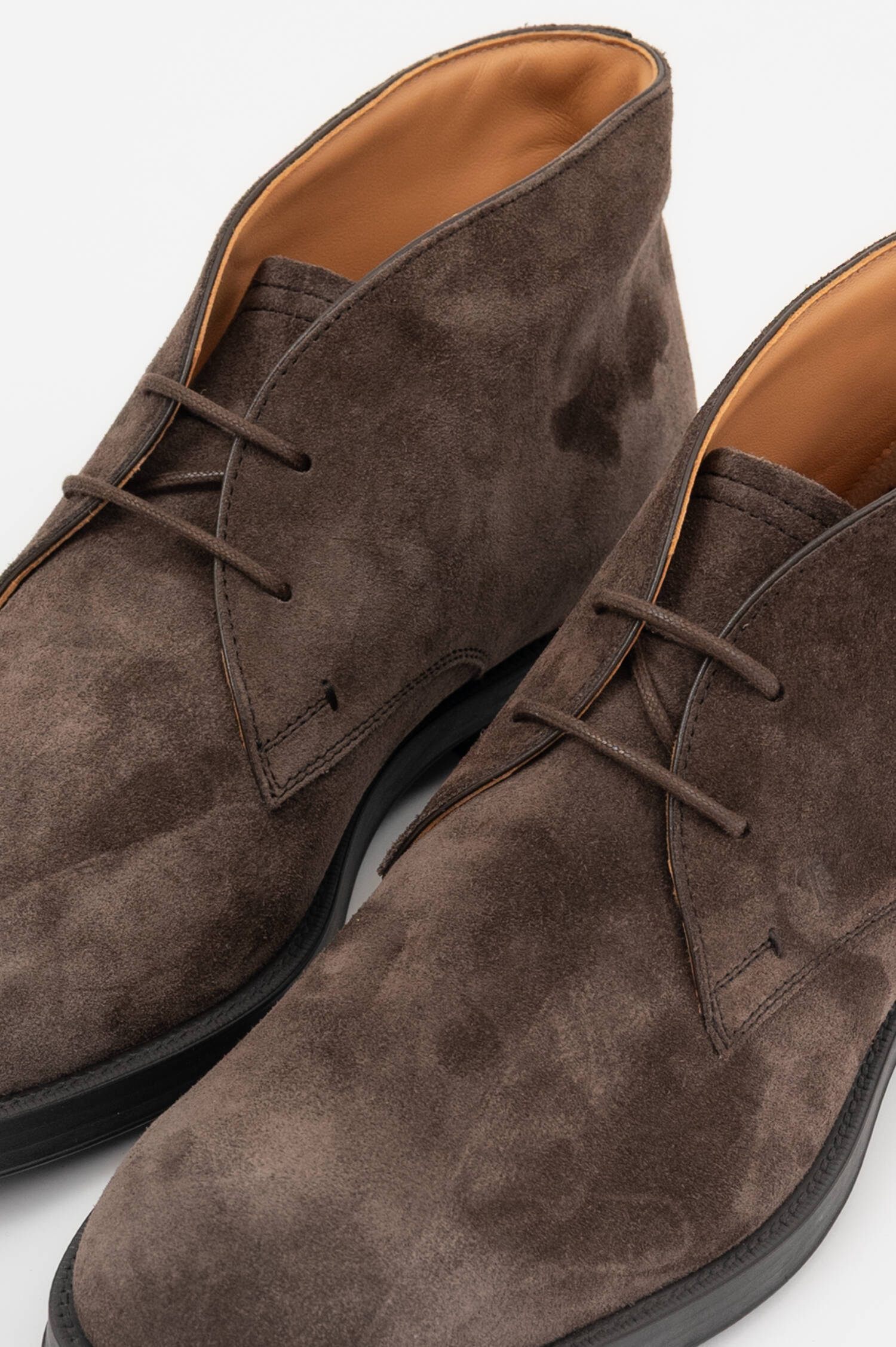 Suede Halbschuhe in Braun Suede Halbschuhe in Braun