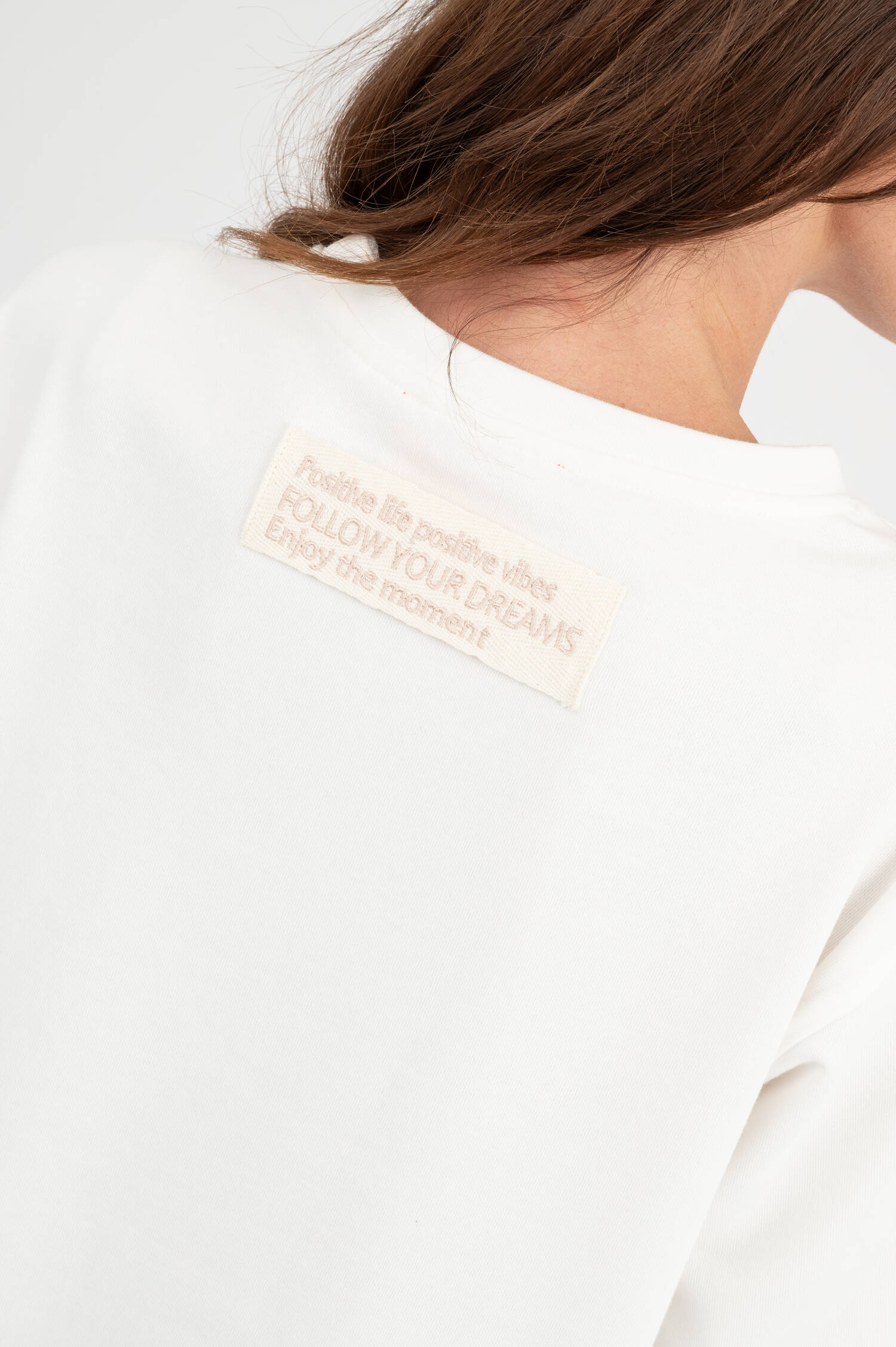 Oversize Shirt in Weiß Oversize Shirt in Weiß