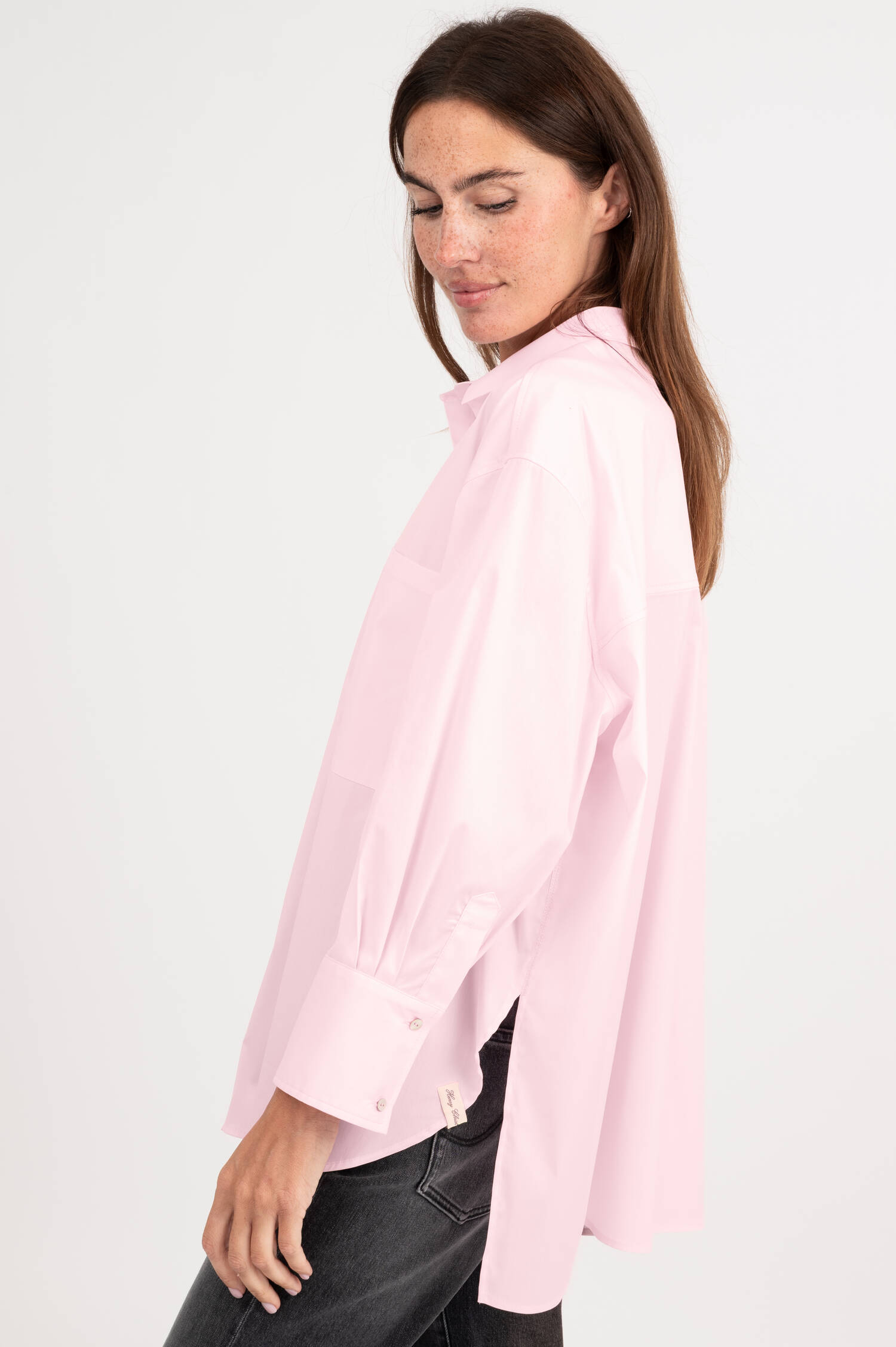 Oversize Bluse in Rosa Oversize Bluse in Rosa