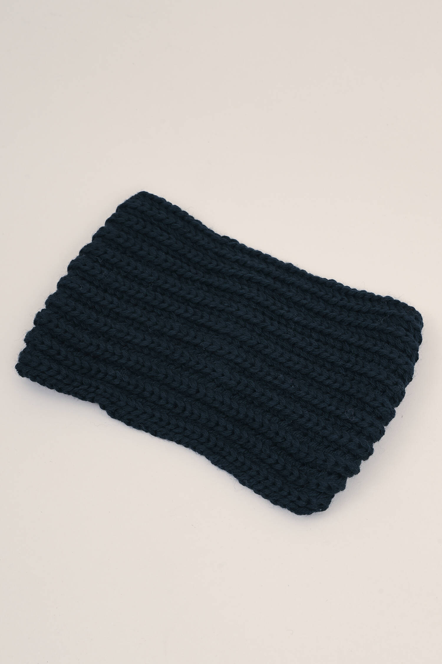 Stirnband EMILE aus Bio-Wolle in Schwarzblau Stirnband EMILE aus Bio-Wolle in Schwarzblau