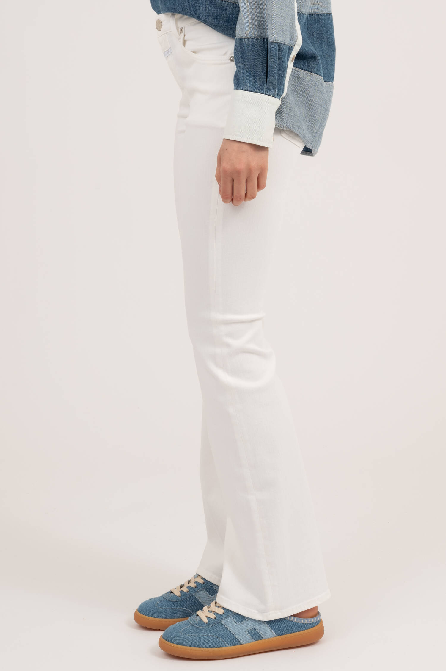 Flared Jeans JOVANNA in Weiß