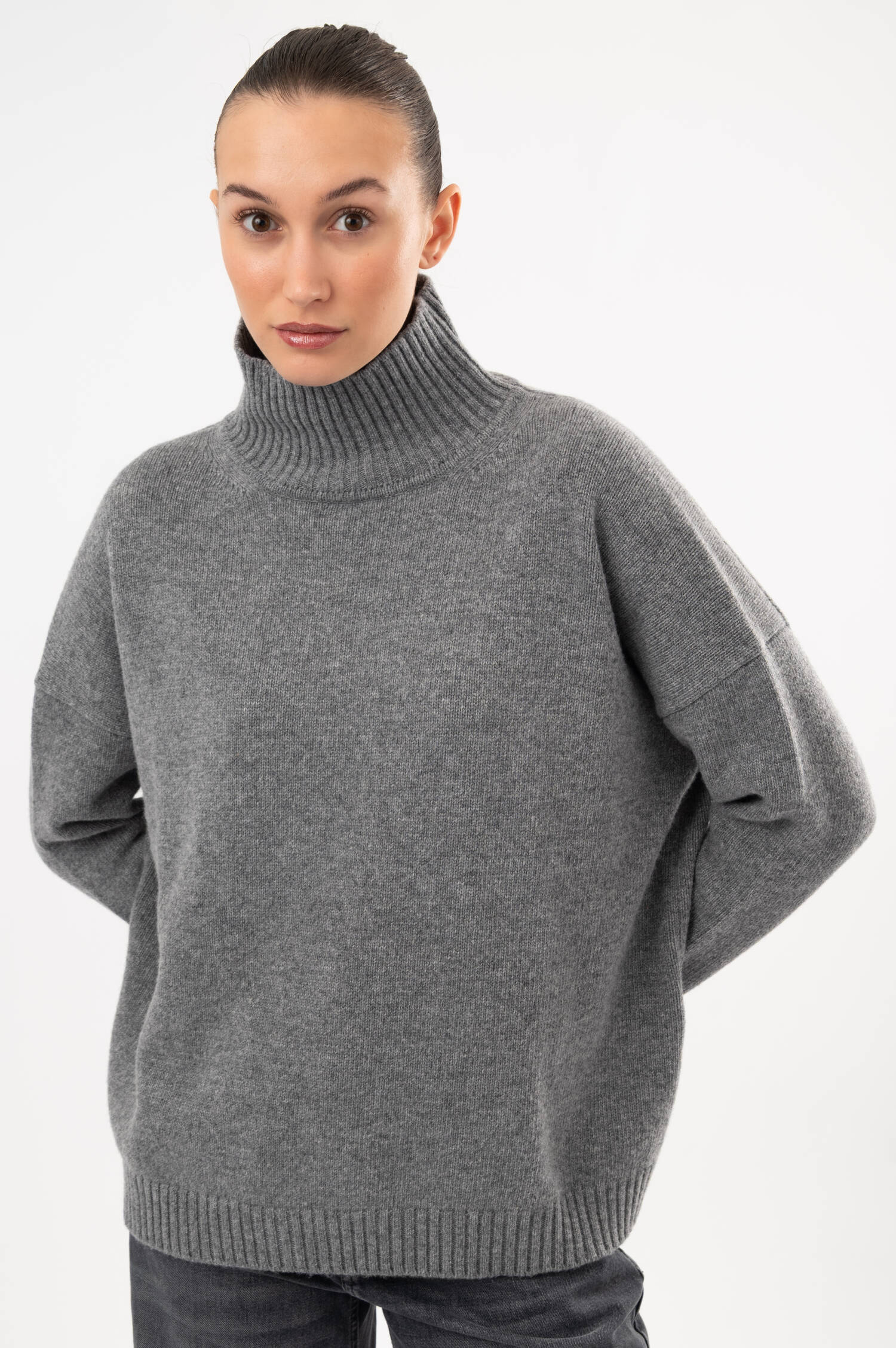 Pullover BORGIA in Grau Pullover BORGIA in Grau