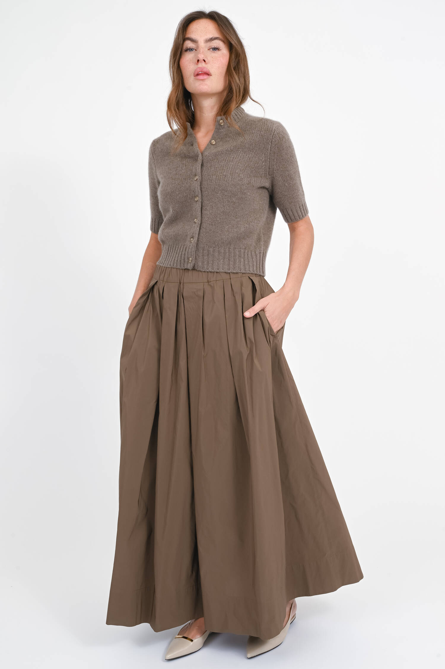 Midi-Rock ALOE in Camel Midi-Rock ALOE in Camel