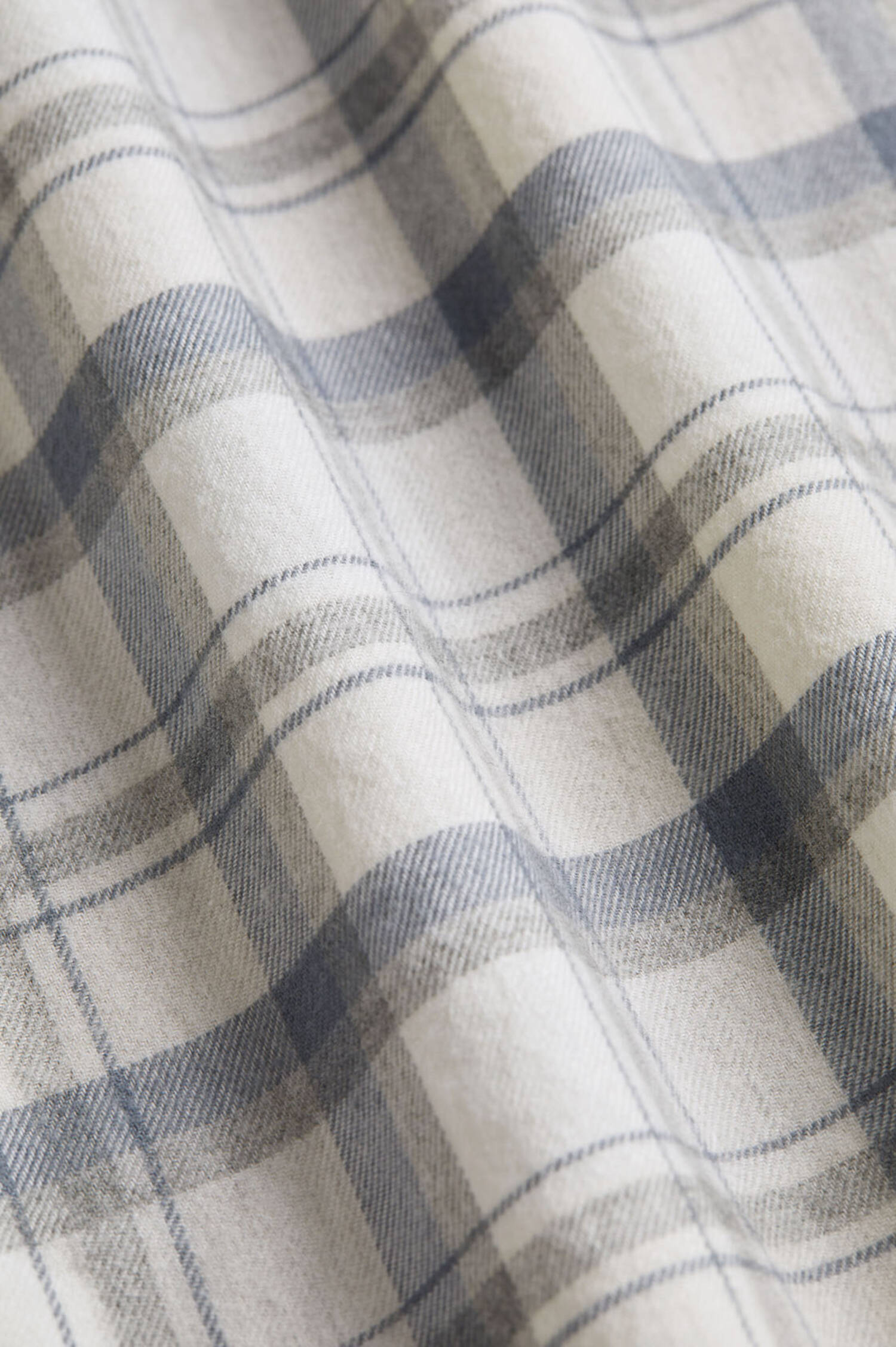 Button-Down Hemd in Grau/Greige