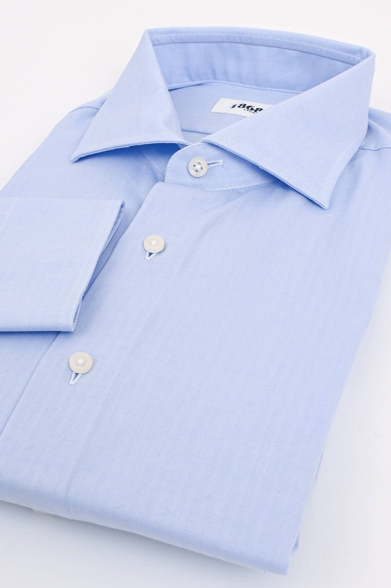 Hemd aus Baumwolle in Hellblau