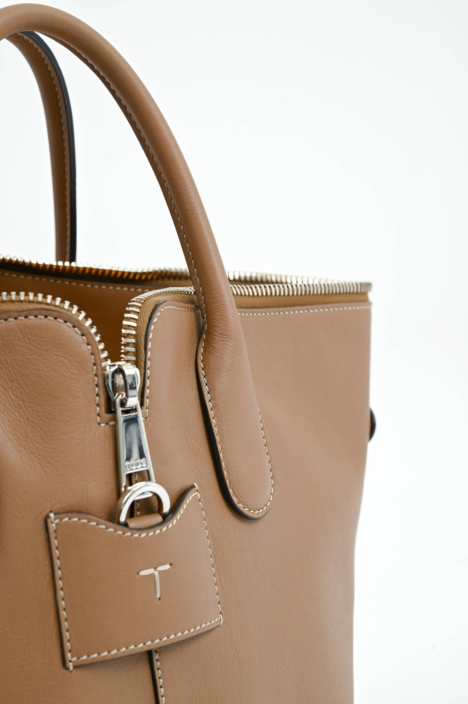Shopper SACCA ZIP in Cappuccino