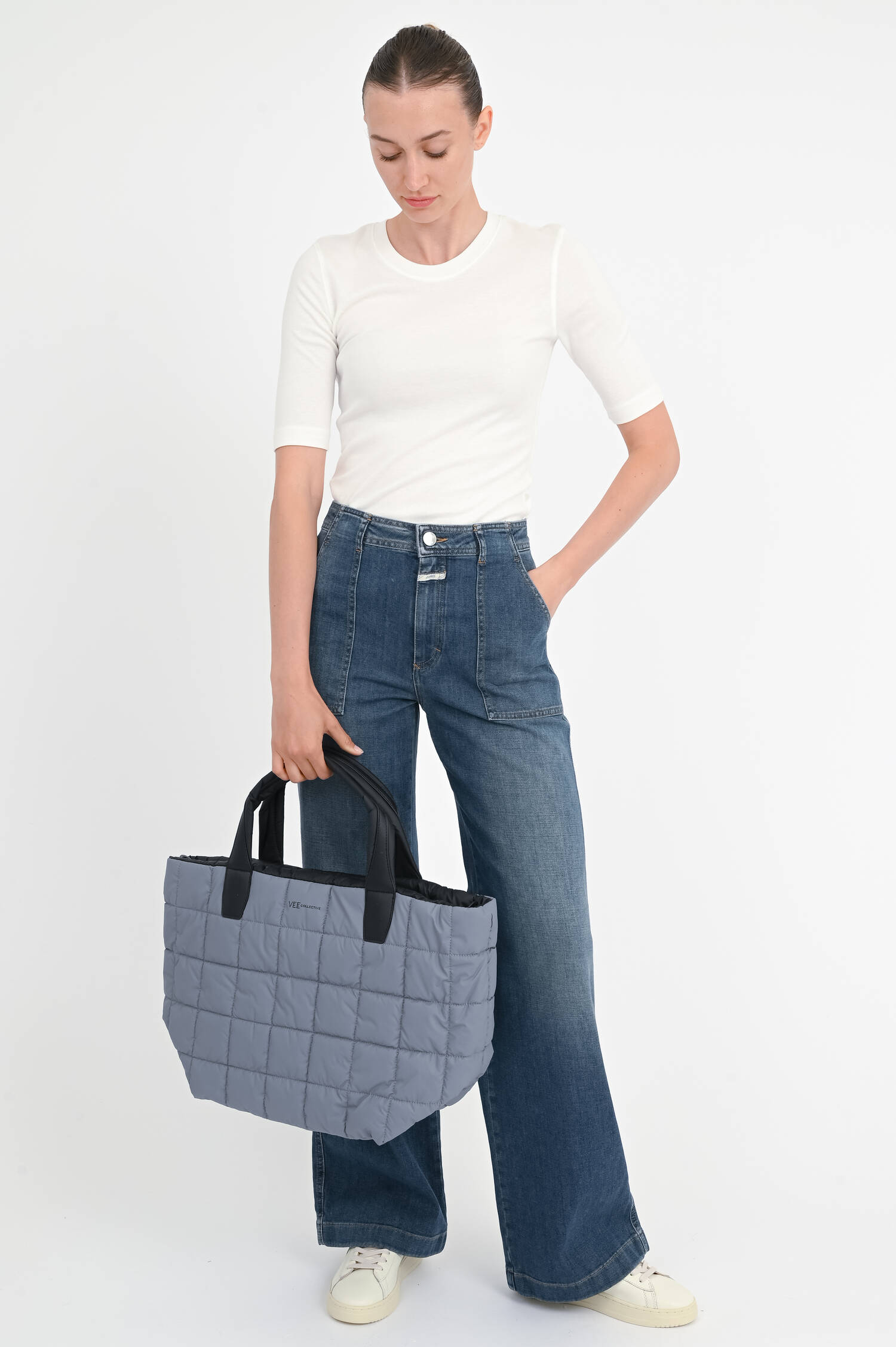  Flared Jeans ARIA in Mittelblau