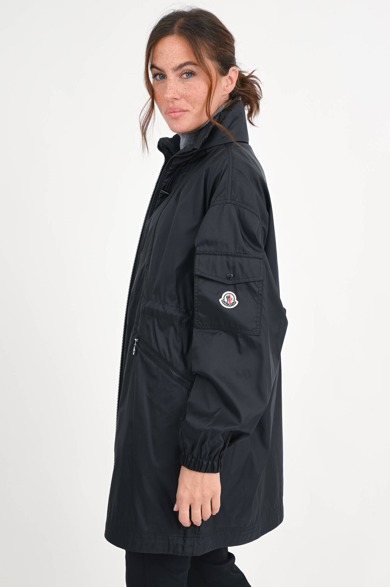 Leichter Parka ADHEMAR in Schwarz