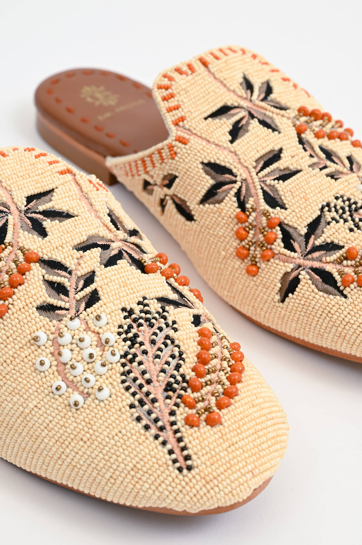 Mules MEADOW in Peach/Orange