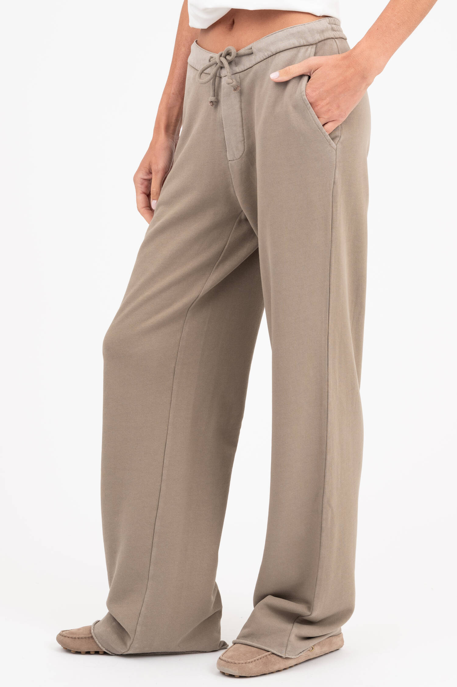 Sweathose LEONORA in Taupe Sweathose LEONORA in Taupe
