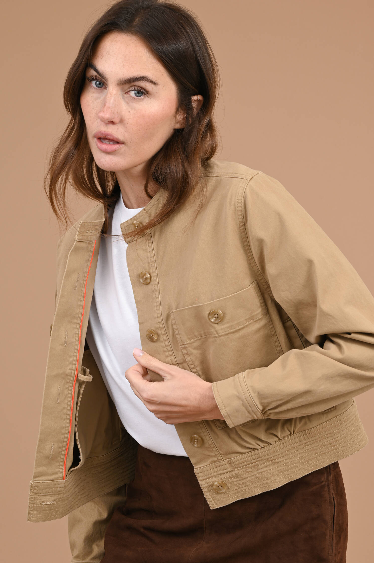 Fieldjacket in Camel