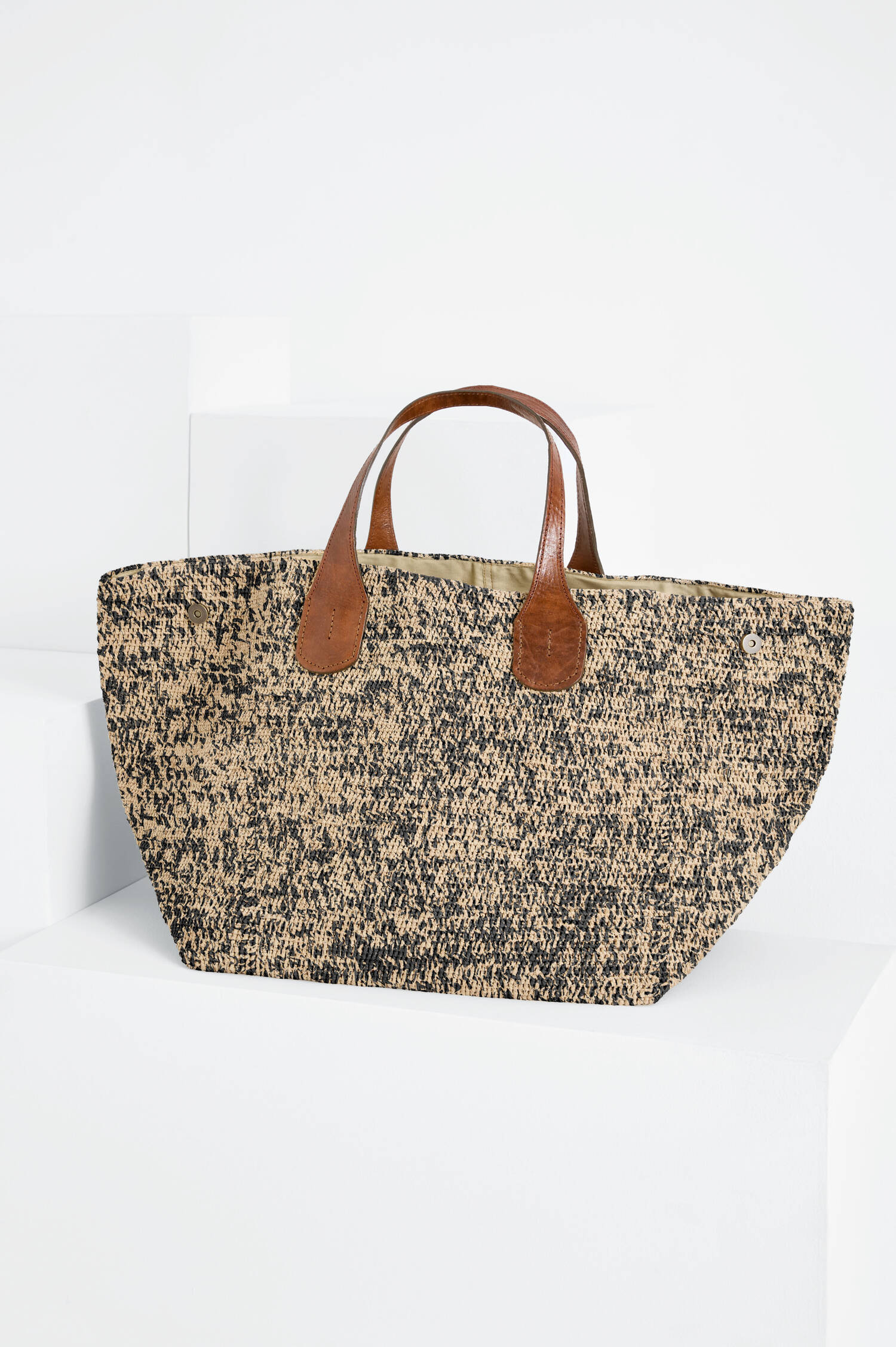 Weekender RIO in Natur/Schwarz